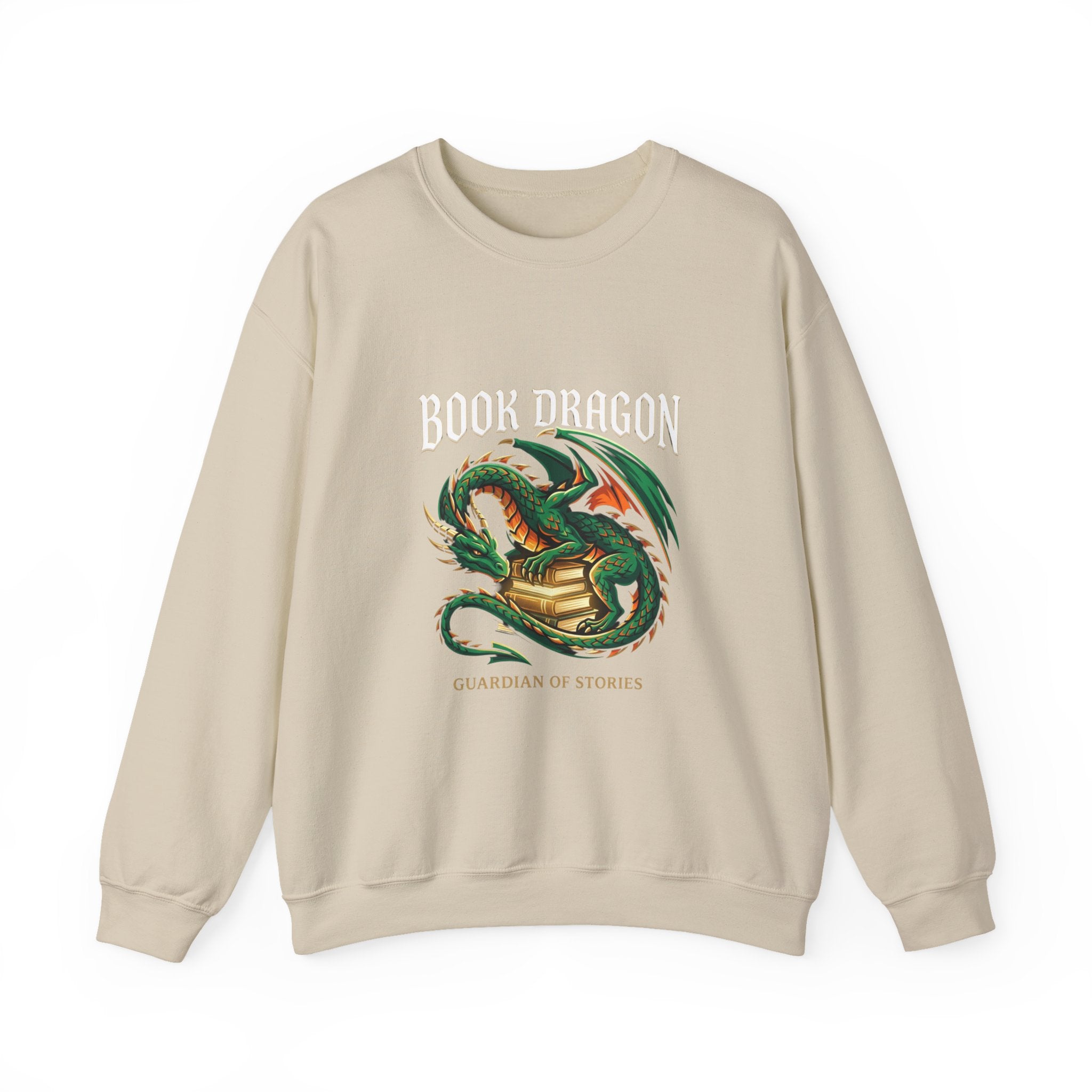 Guardian Dragon Crewneck Sweatshirt | fantasy art, tattoo style