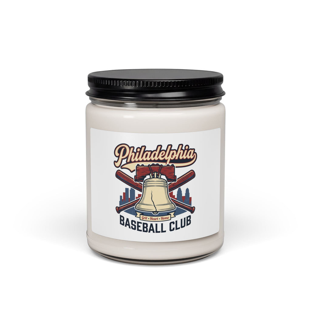 Philadelphia Baseball Club Candle | City Pride, Vintage Script