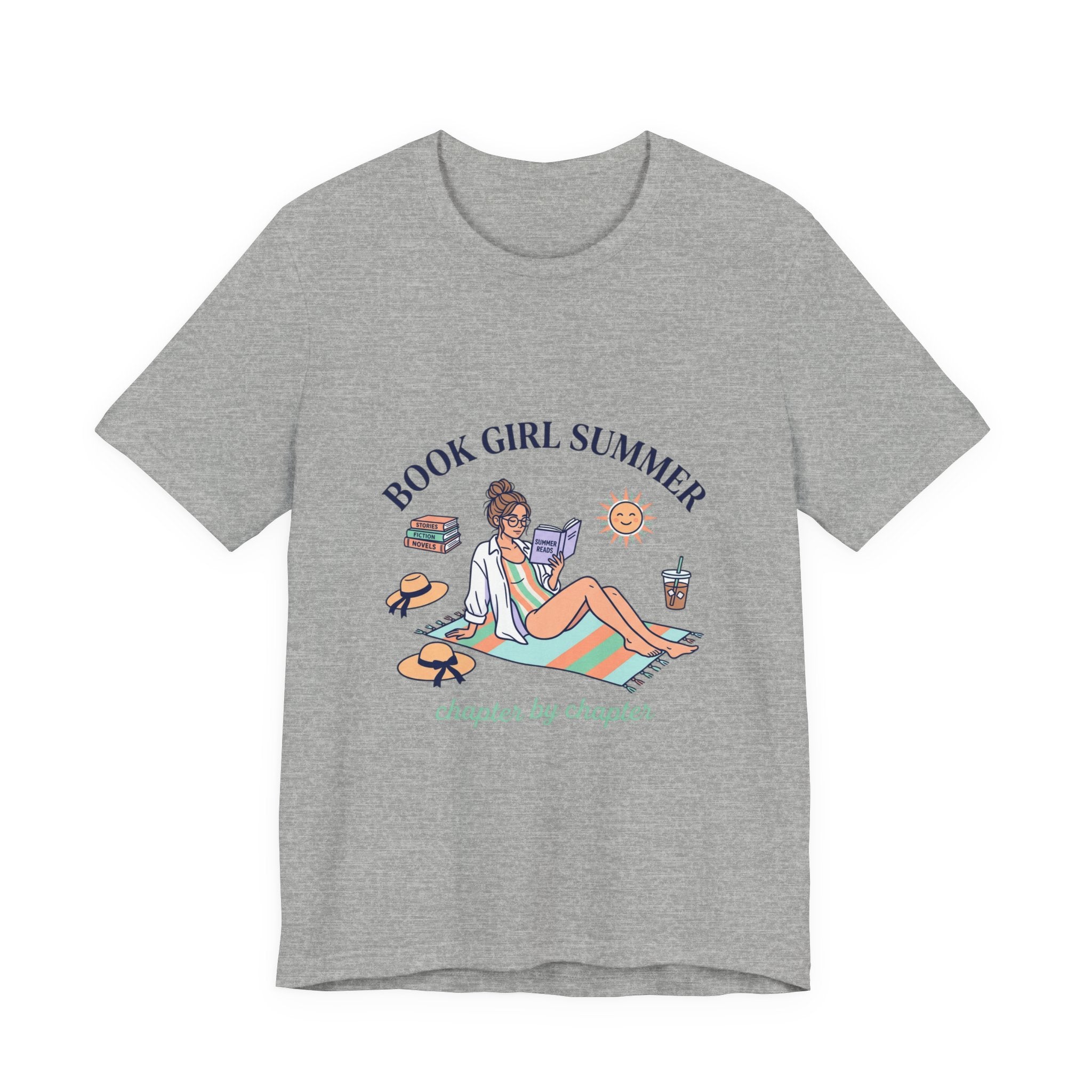 Book Girl Summer Tee | bookish, beach reads, reading aesthetic
