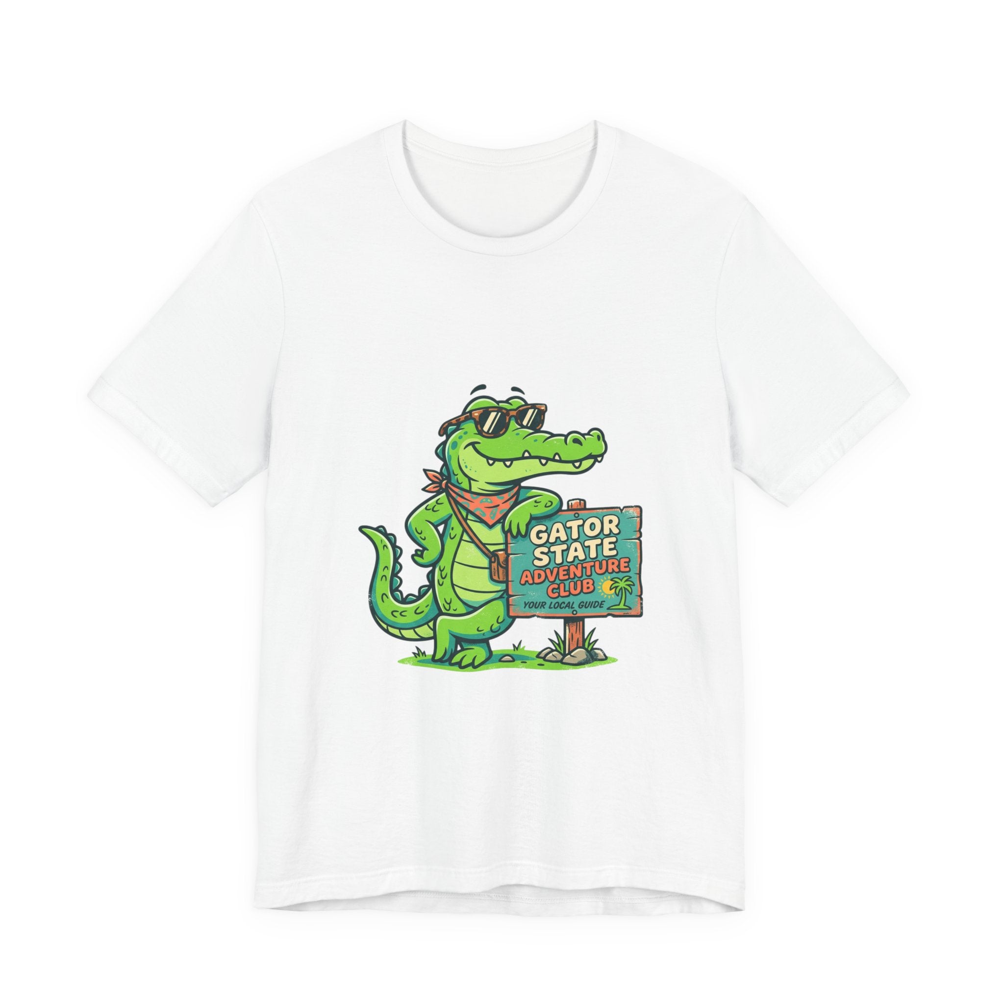 Gator State Adventure Tee | gator pun, lake day summer shirt