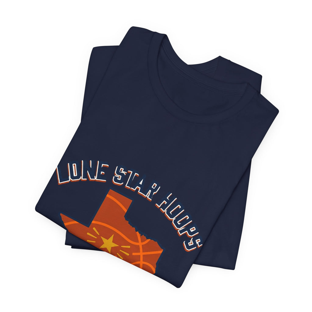 Texas Basketball Pride Tee | Lone Star hoops, varsity retro, western basketball