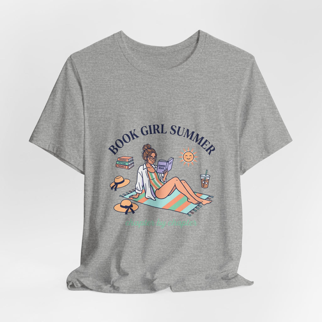 Book Girl Summer Tee | bookish, beach reads, reading aesthetic