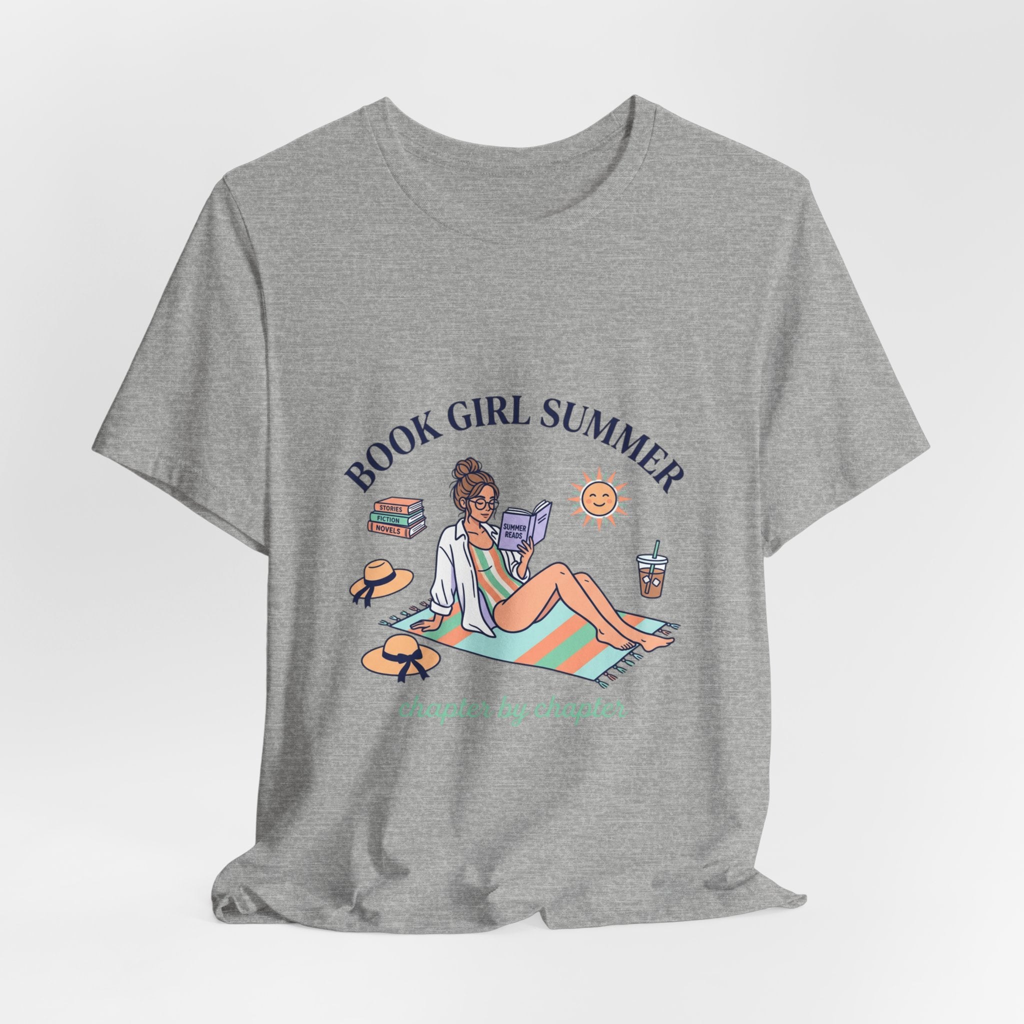 Book Girl Summer Tee | bookish, beach reads, reading aesthetic