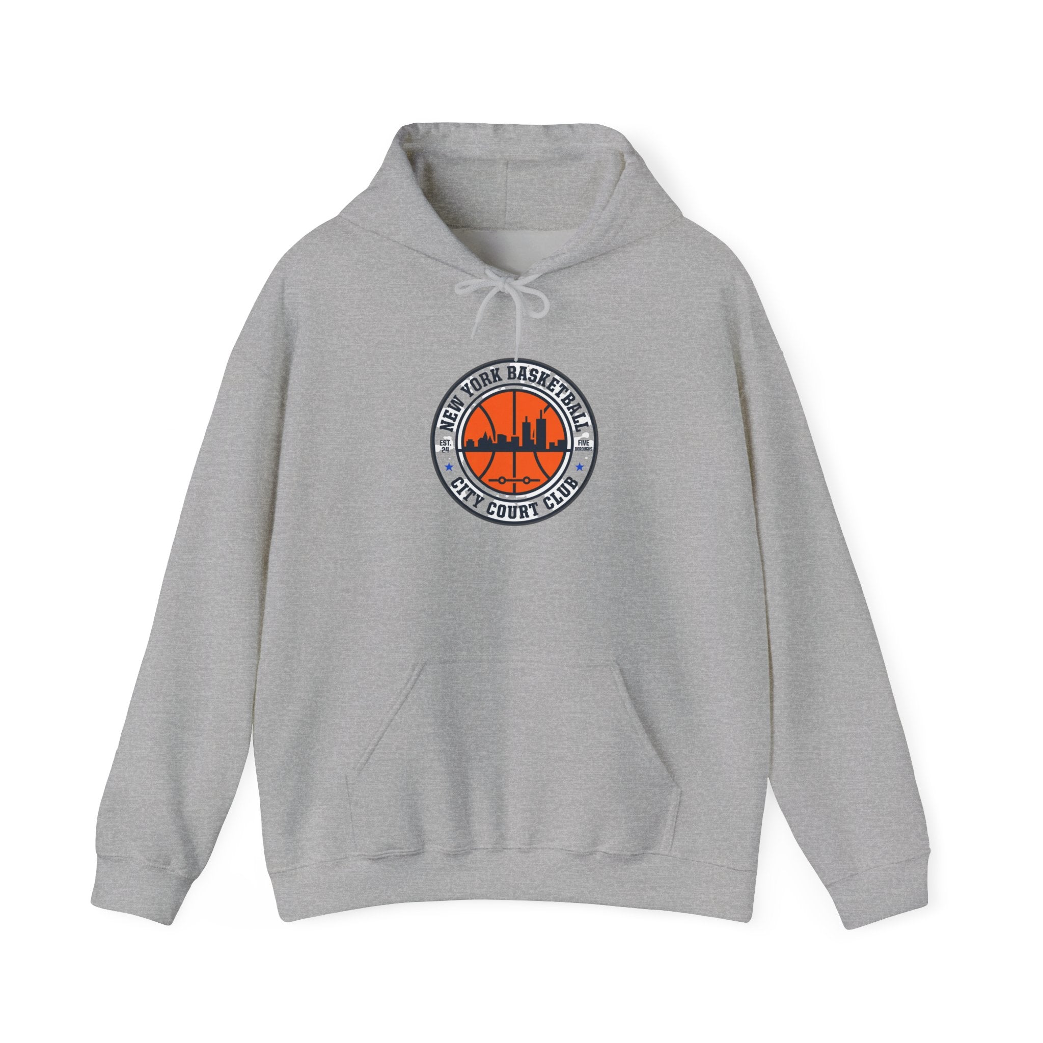 City Basketball Crest Hoodie | varsity, streetwear