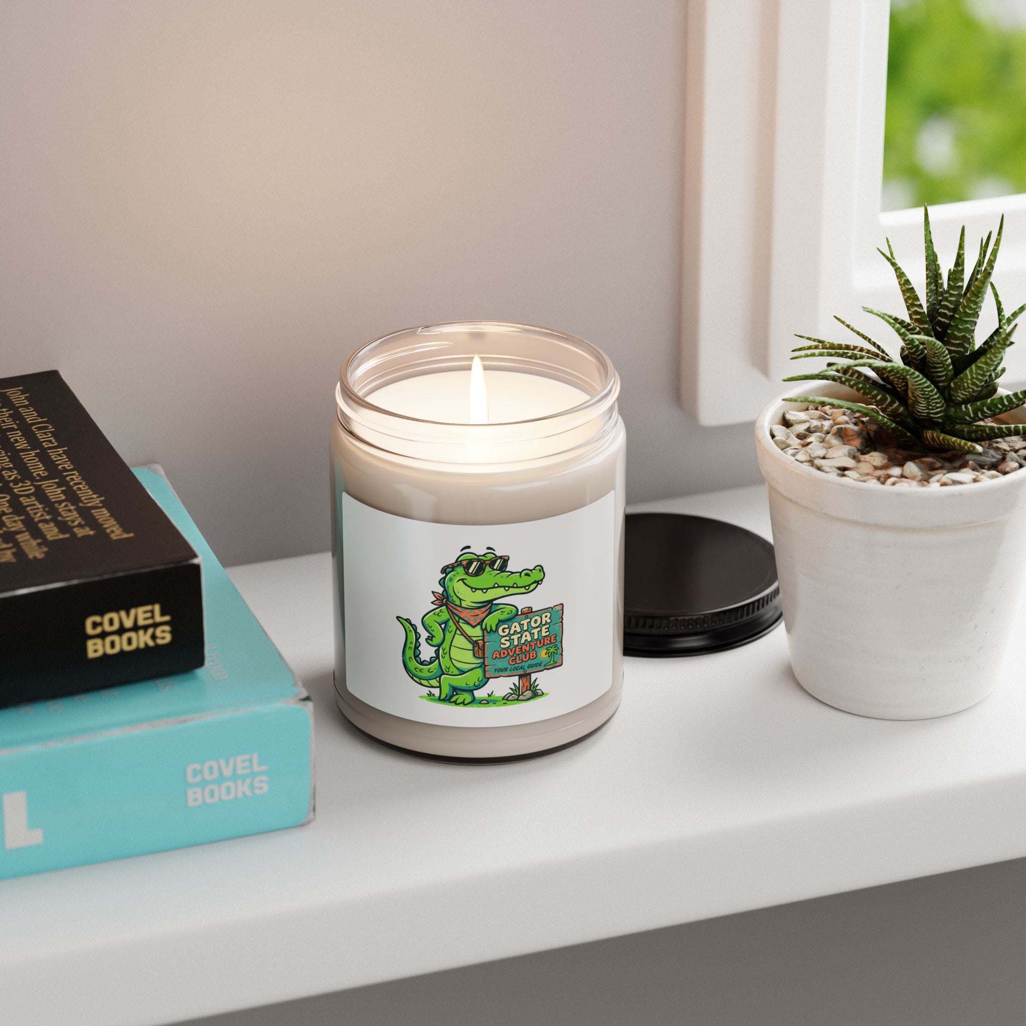 Gator State Adventure Candle, Soy Candle, swamp life, southern humor