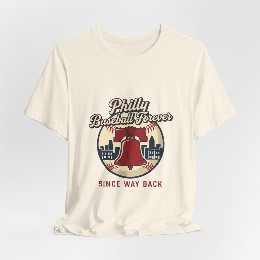 Philly Baseball Forever Tee | city pride, vintage script, athletic