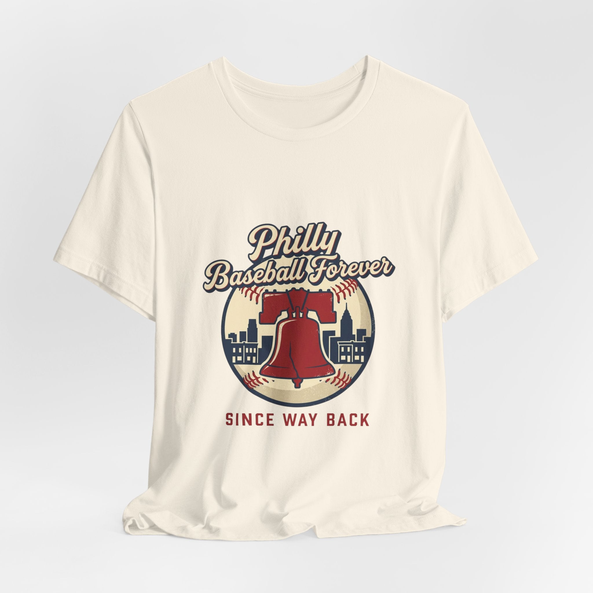 Philly Baseball Forever Tee | city pride, vintage script, athletic