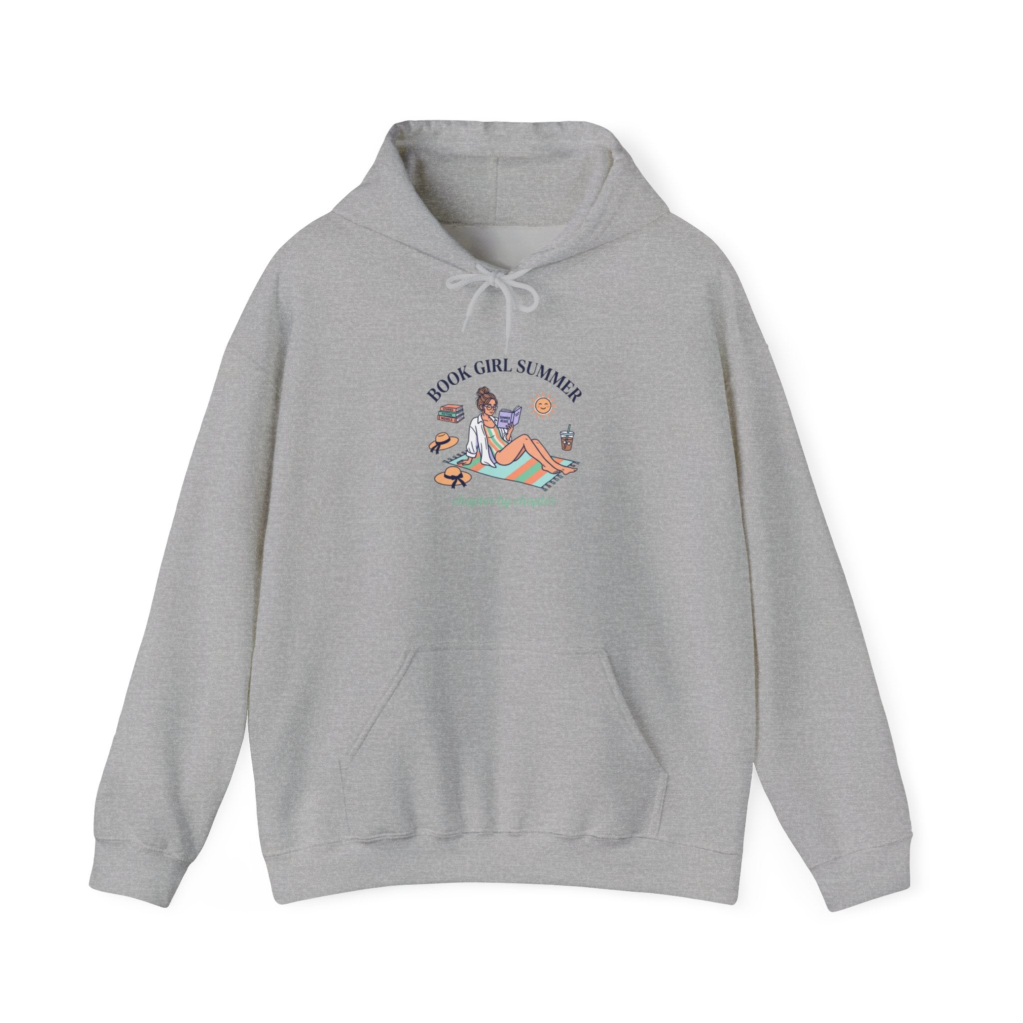Book Girl Summer Hoodie | BookTok, Beach Reads, Bookish Summer Aesthetic