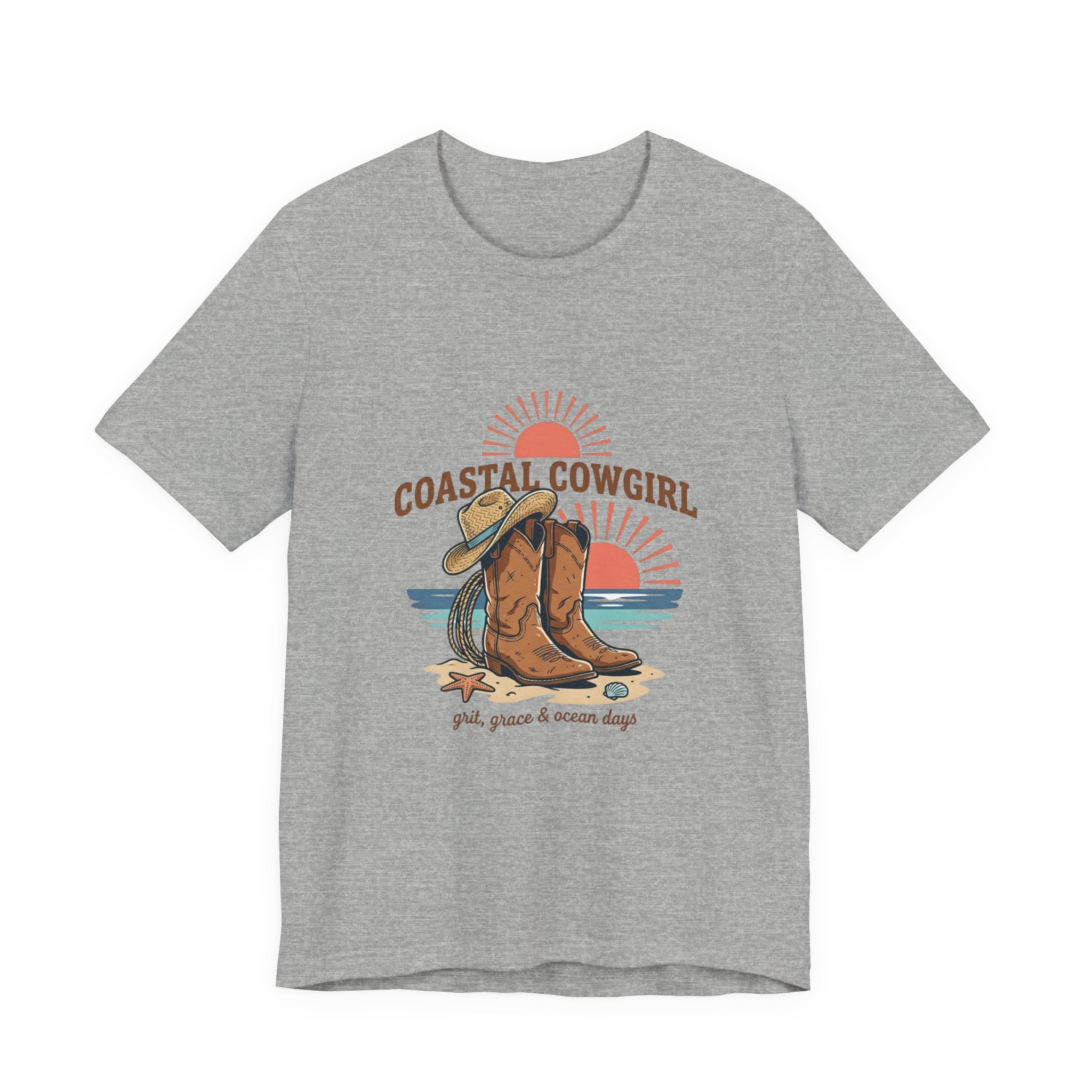 Coastal Cowgirl Boots Tee | western, ranch, vintage
