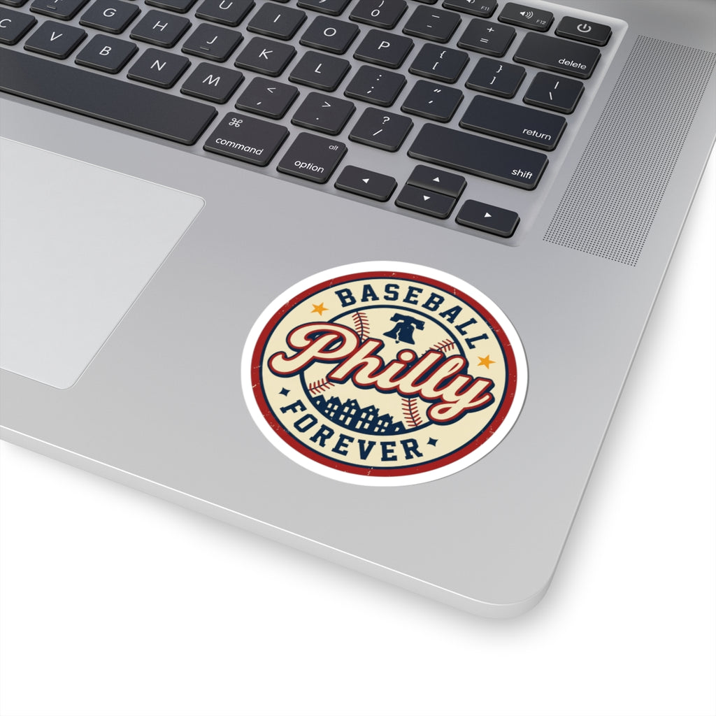 Philly Baseball Vintage Script Sticker | city pride, athletic