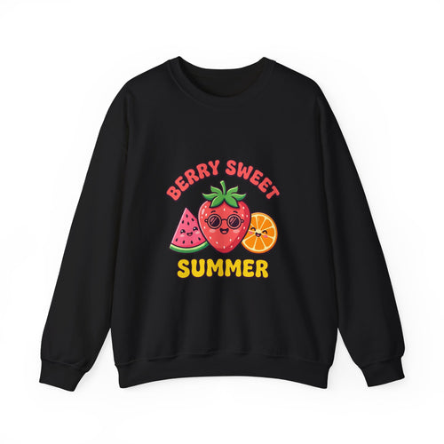 Berry Sweet Summer Sweatshirt | strawberry, citrus, picnic aesthetic