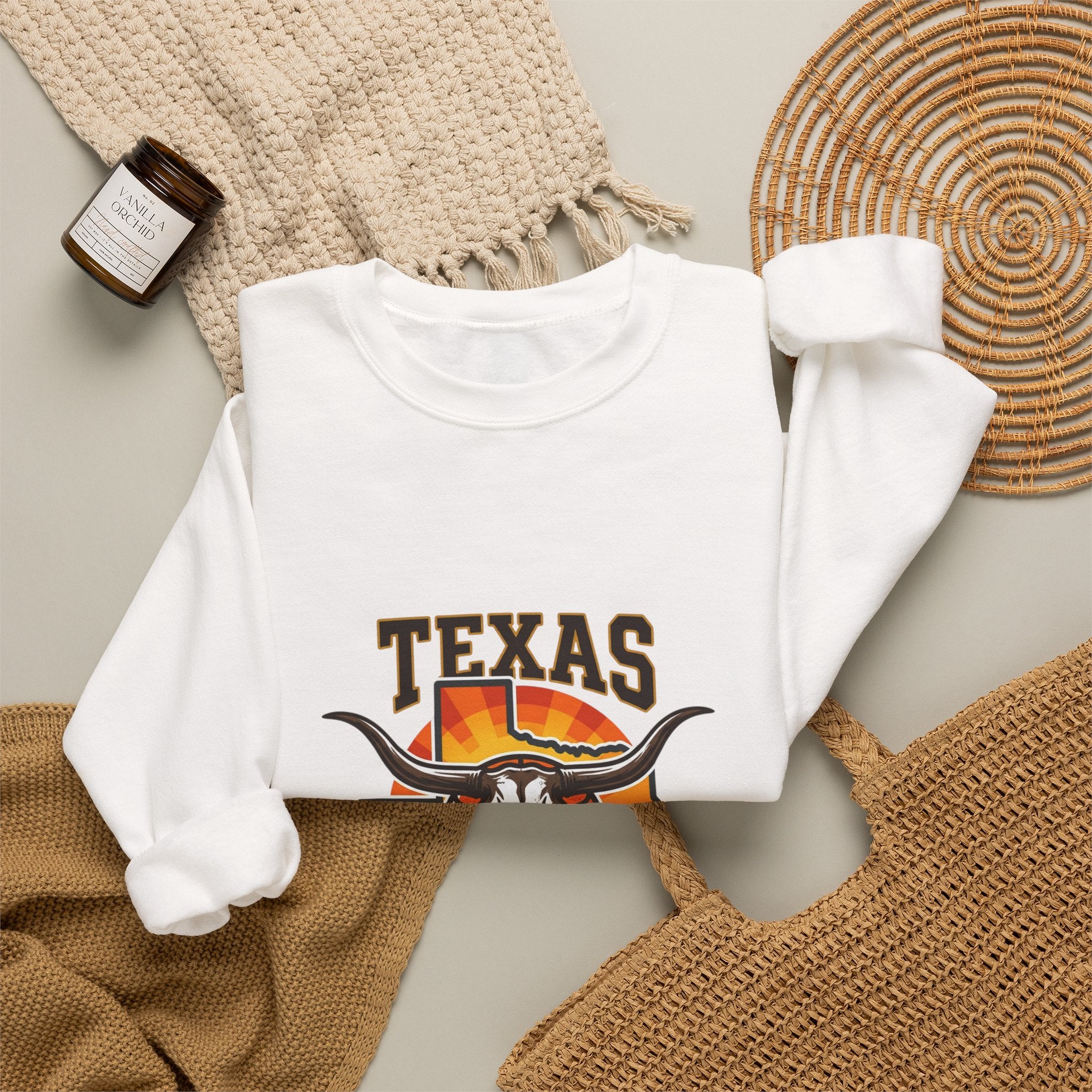 Texas Hoops Longhorn Logo Sweatshirt | Texas pride, basketball, western varsity