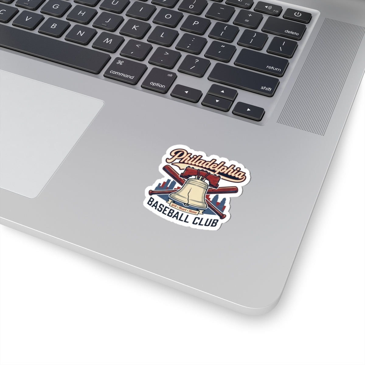Philadelphia Baseball Club Kiss-Cut Sticker | vintage script, city pride