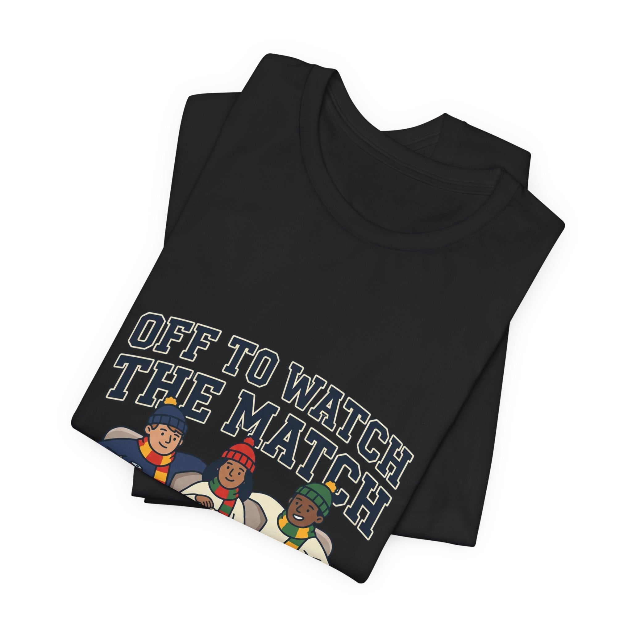 Off to Watch the Match Tee | soccer watch party, match-day outfit