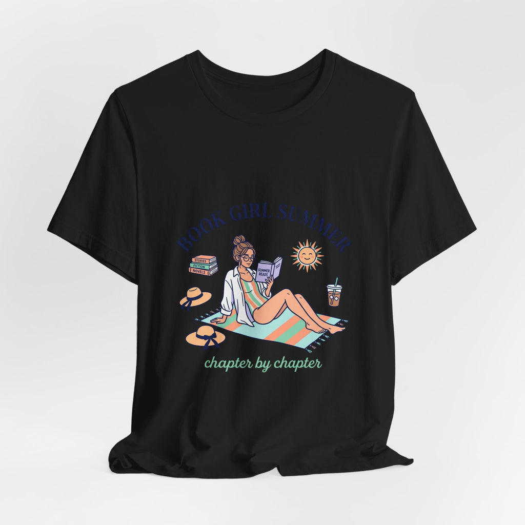Book Girl Summer Tee | bookish, beach reads, reading aesthetic