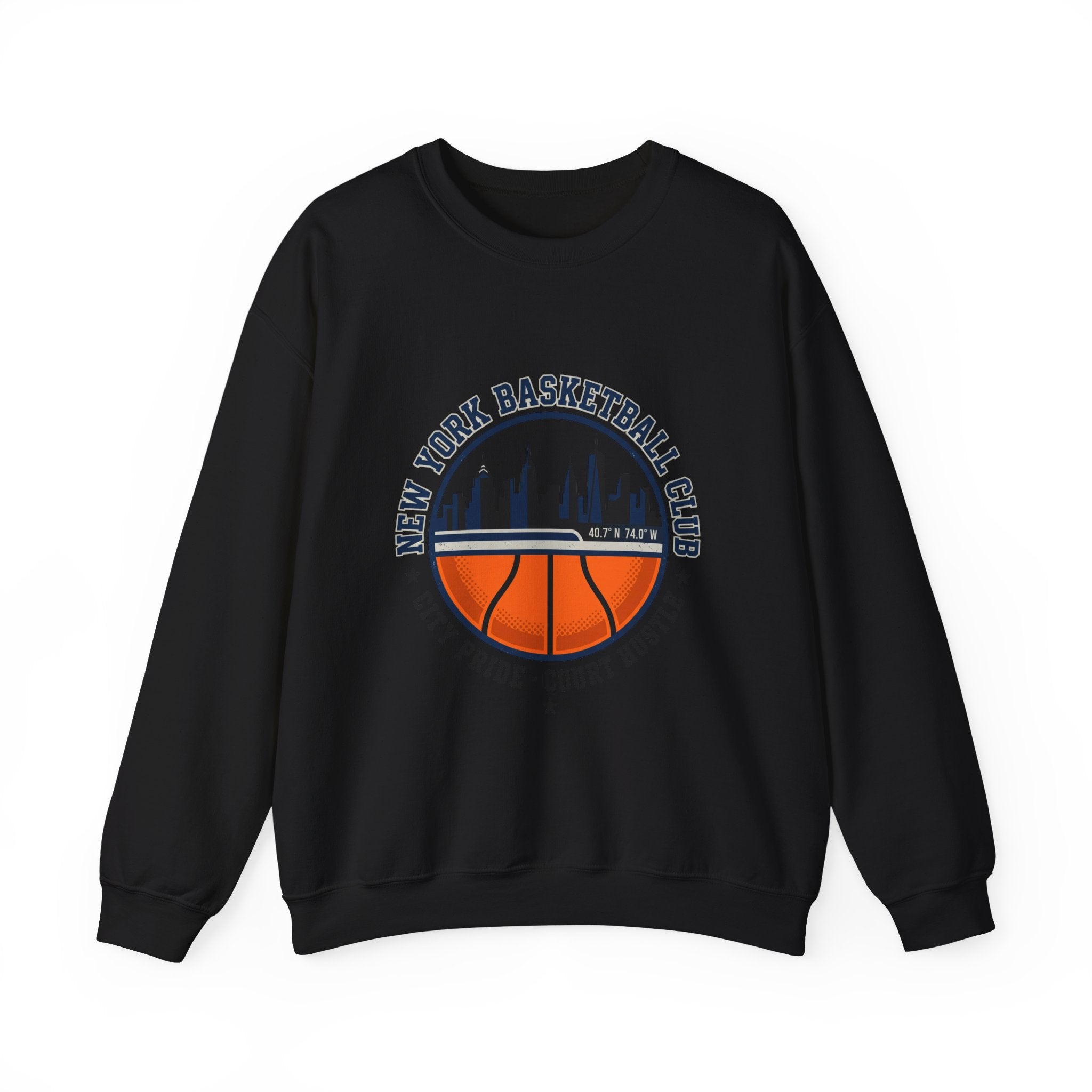 New York Basketball Club Crewneck | city basketball, varsity streetwear
