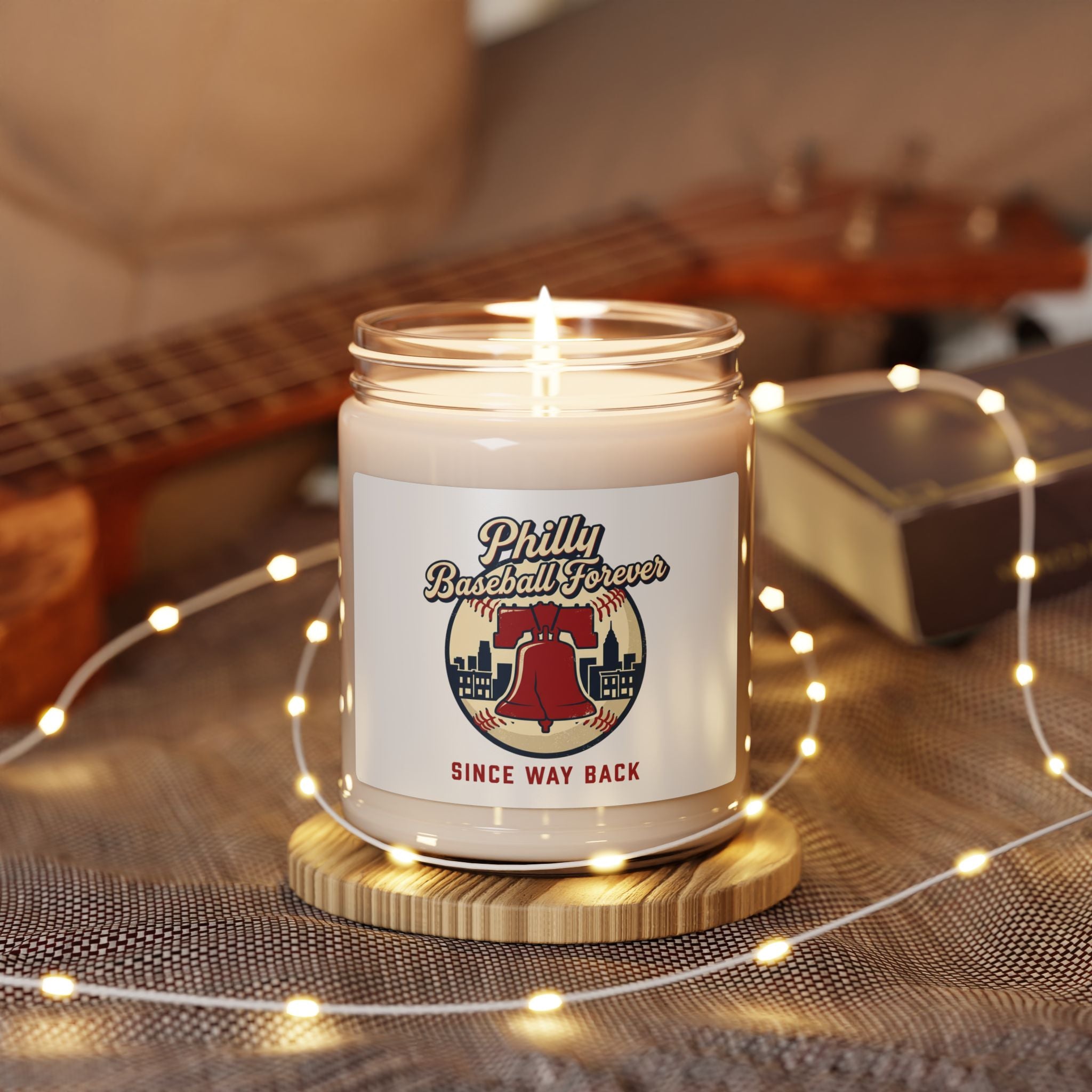 Philly Baseball Forever Candle | city pride, vintage script
