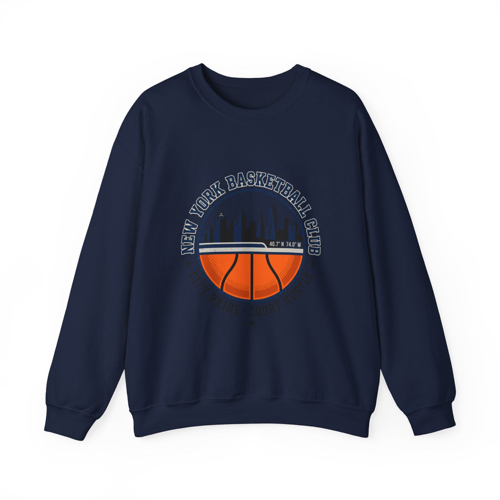 New York Basketball Club Crewneck | city basketball, varsity streetwear