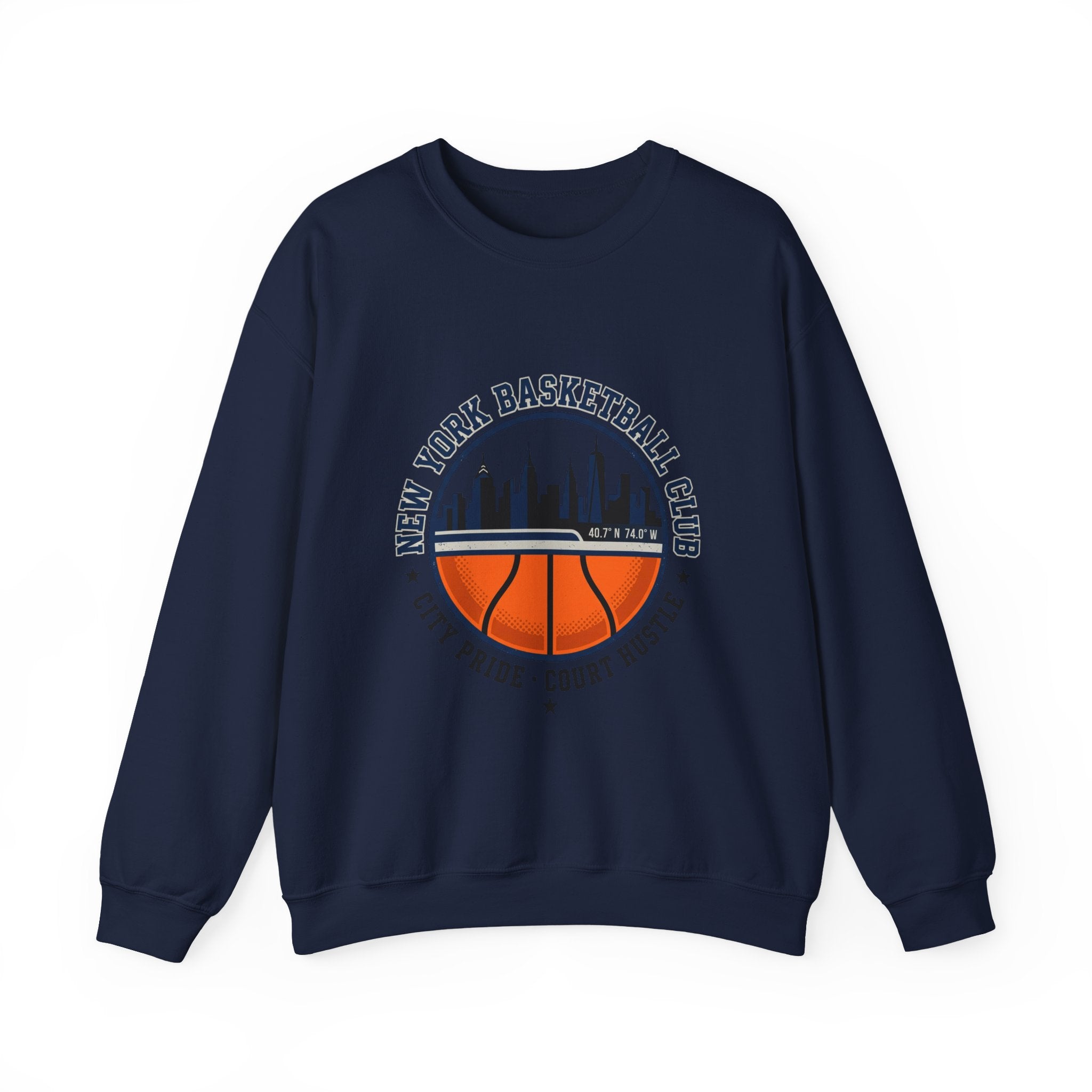 New York Basketball Club Crewneck | city basketball, varsity streetwear
