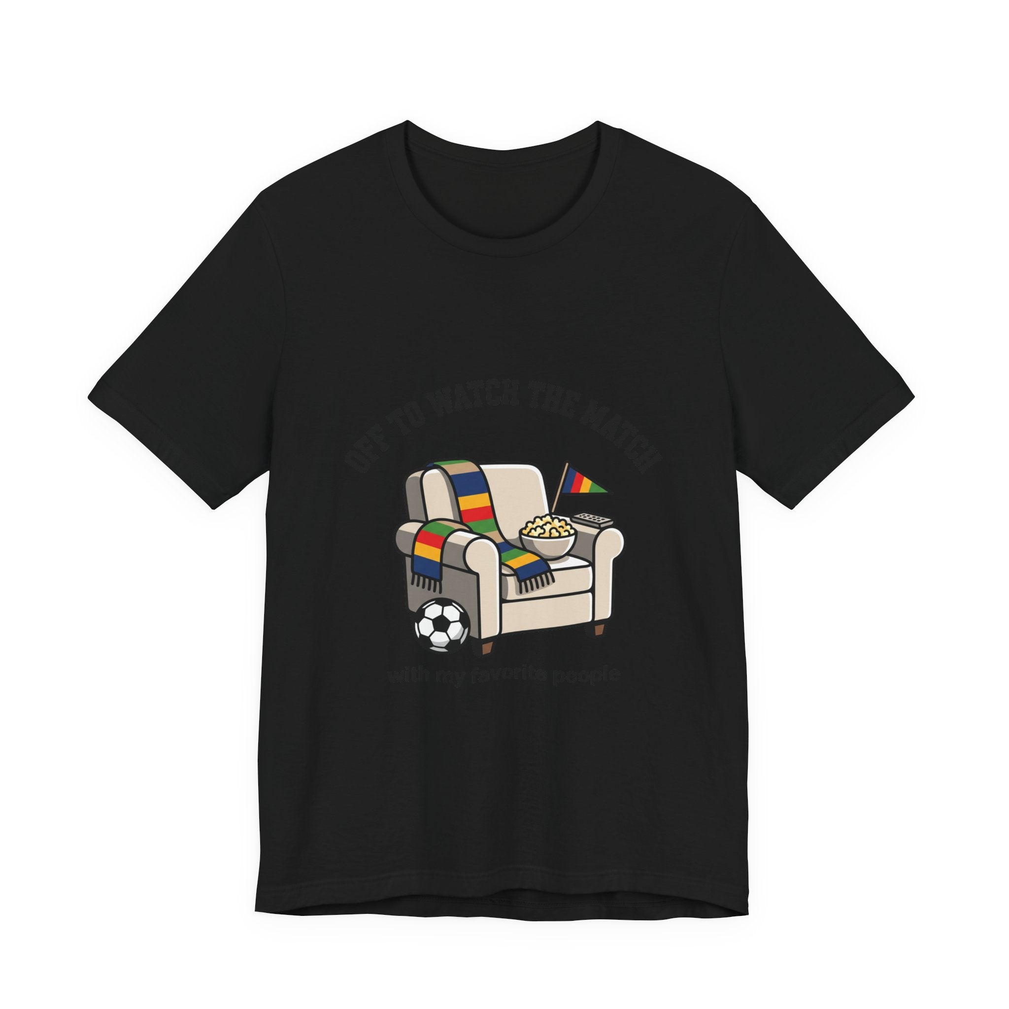 Off to Watch the Match Tee | soccer watch party, match-day outfit