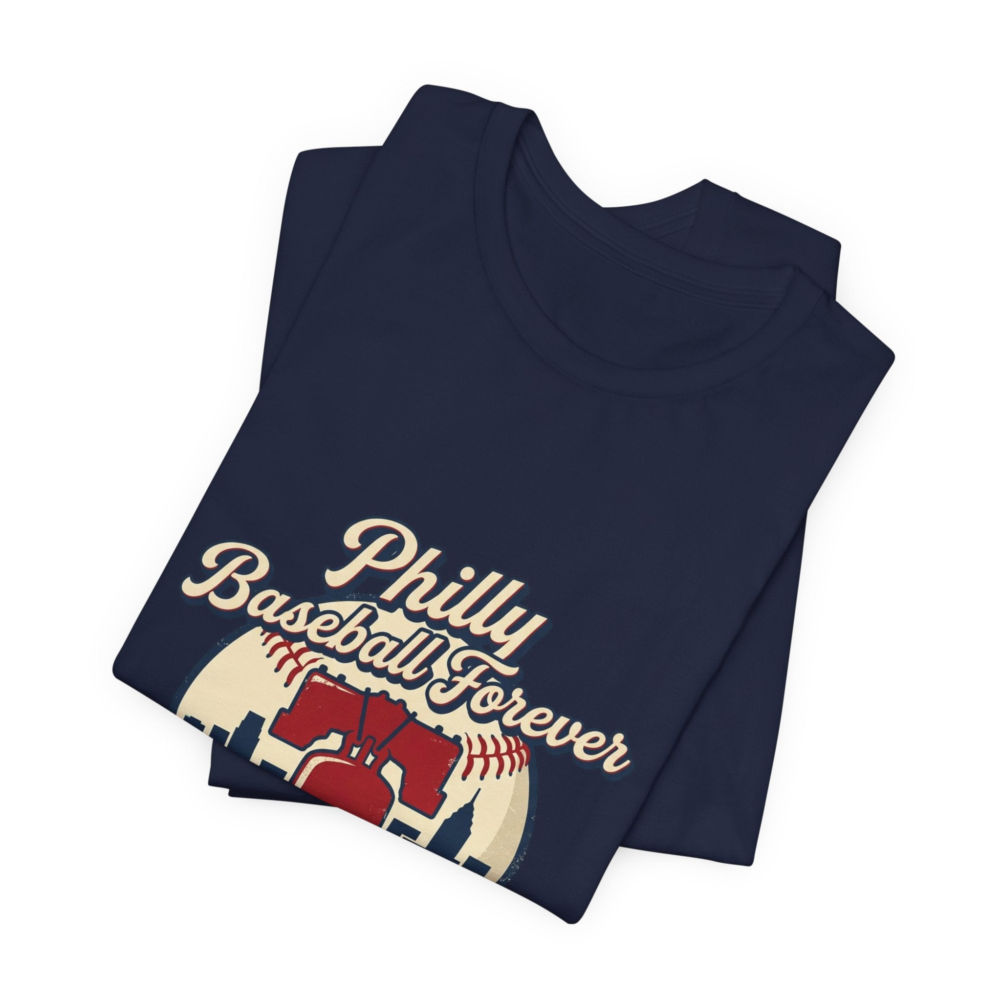 Philly Baseball Forever Tee | city pride, vintage script, athletic