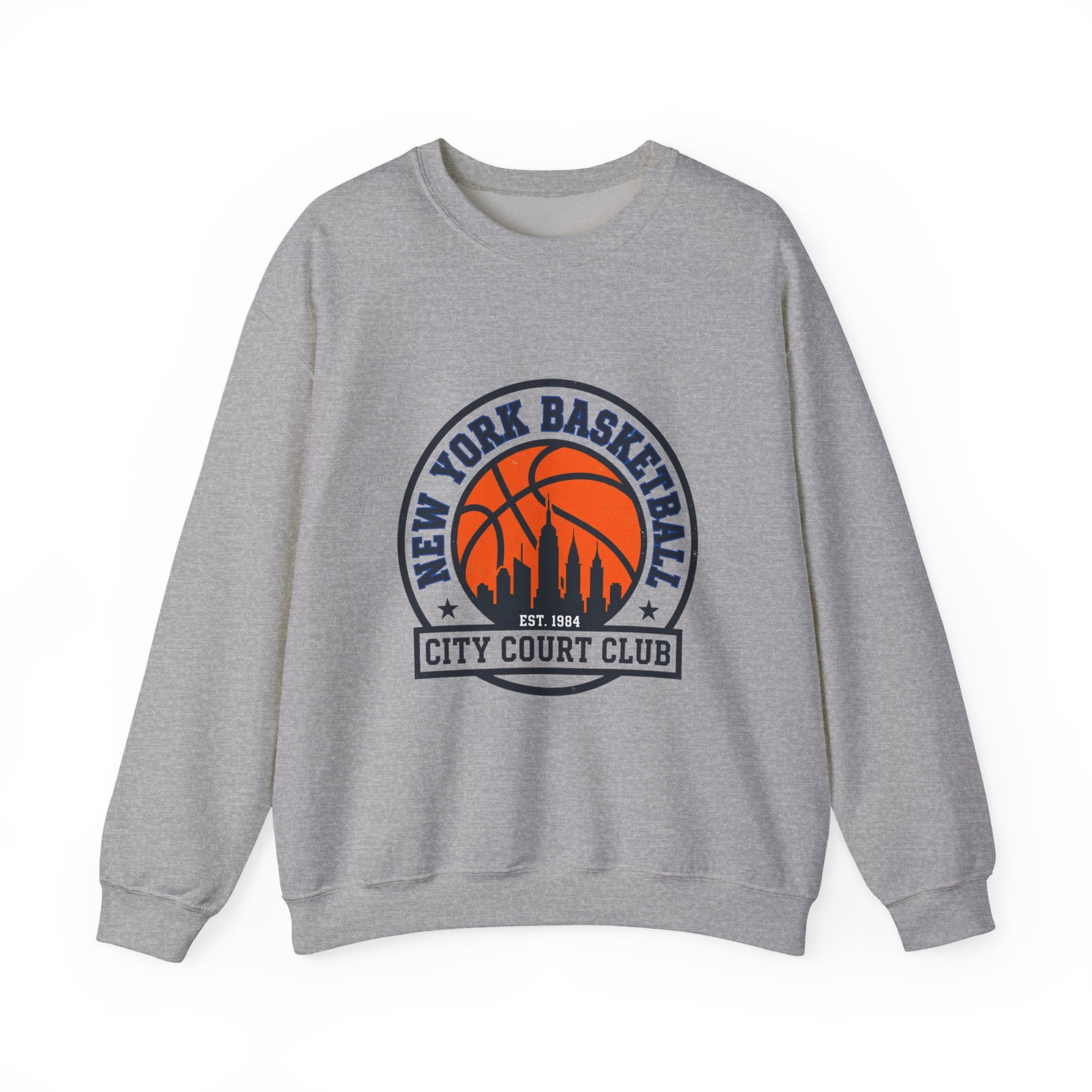 New York Basketball Crest Sweatshirt | city basketball, varsity