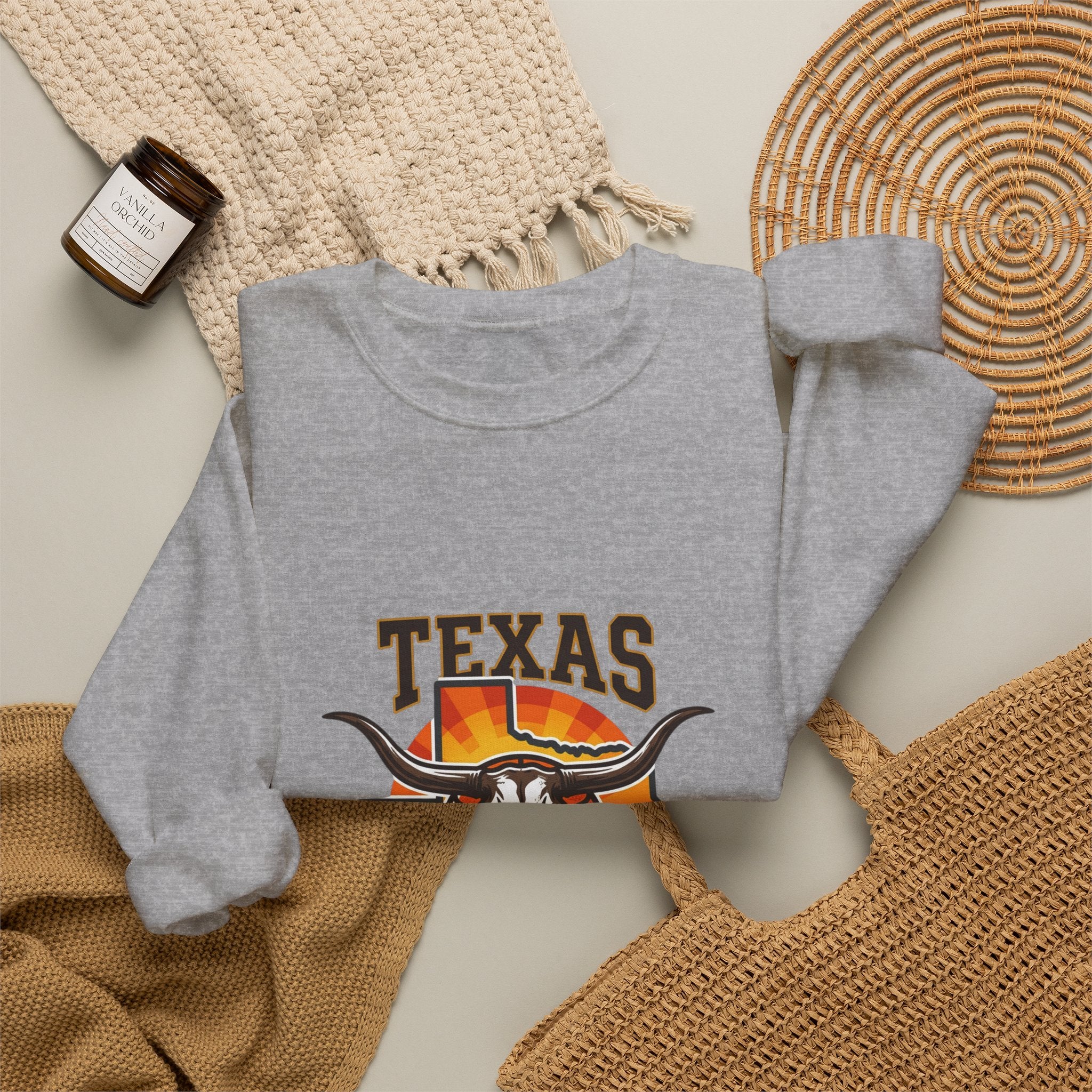 Texas Hoops Longhorn Logo Sweatshirt | Texas pride, basketball, western varsity