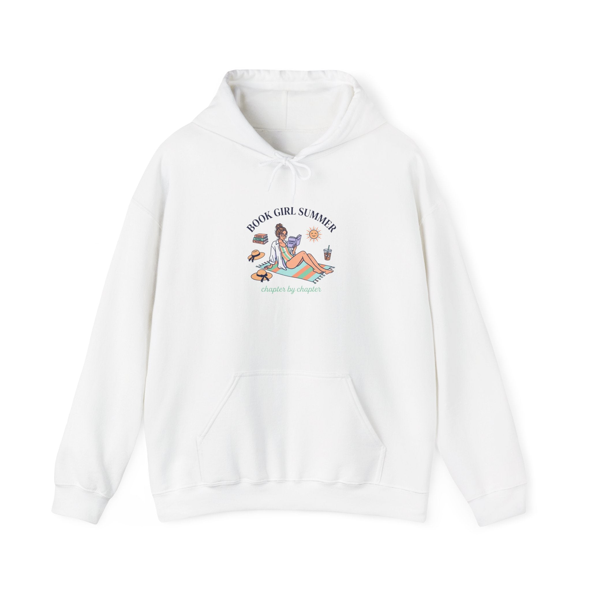 Book Girl Summer Hoodie | BookTok, Beach Reads, Bookish Summer Aesthetic