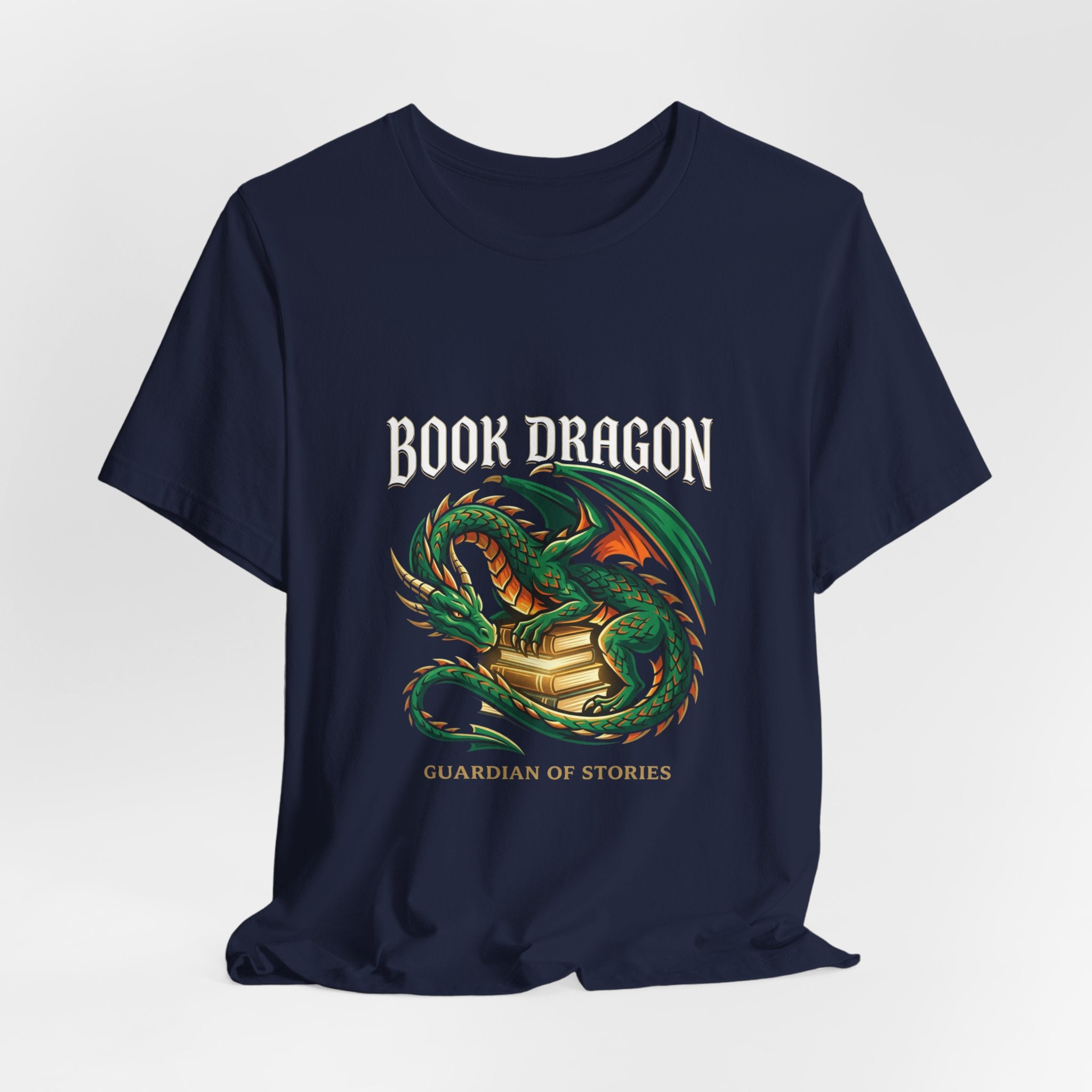 Guardian Dragon book crest T-Shirt | dragon, fantasy art