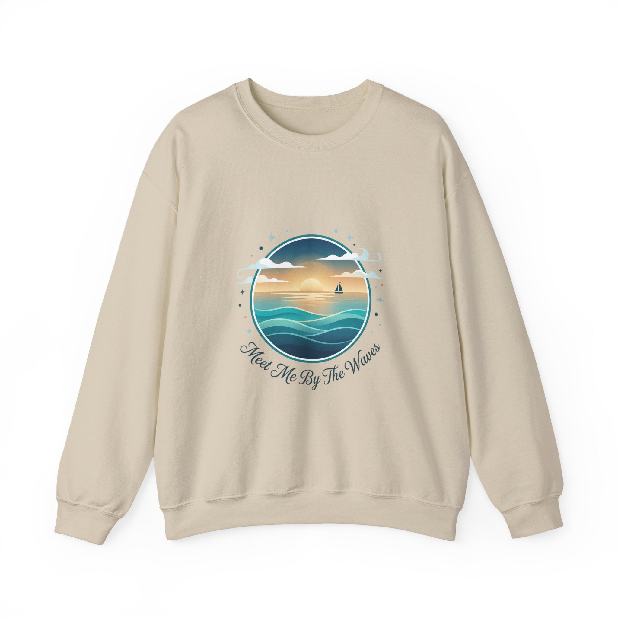 Meet Me By The Waves Sweatshirt | coastal aesthetic, sea breeze