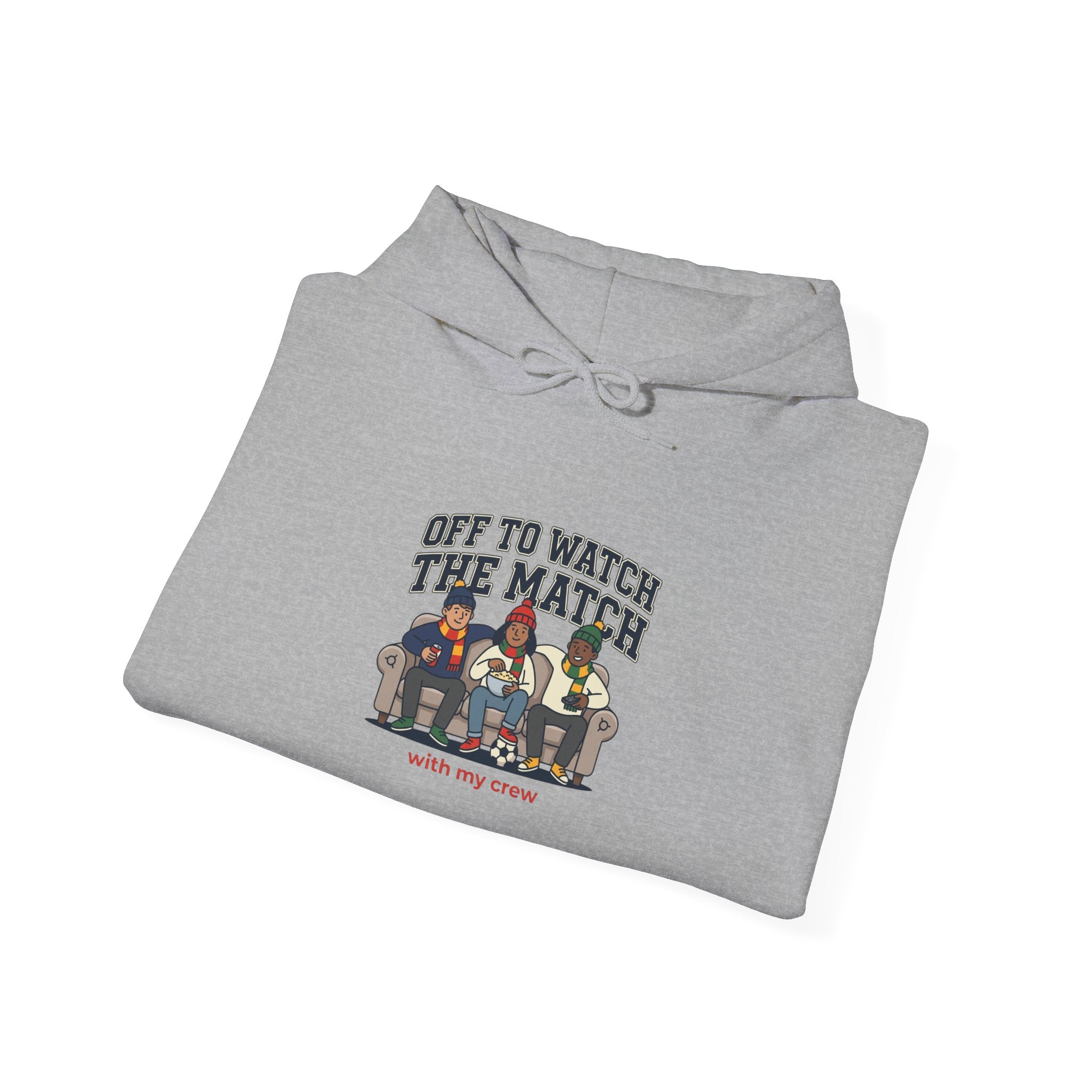 Off to Watch the Match Hoodie | soccer watch party, cozy hoodie