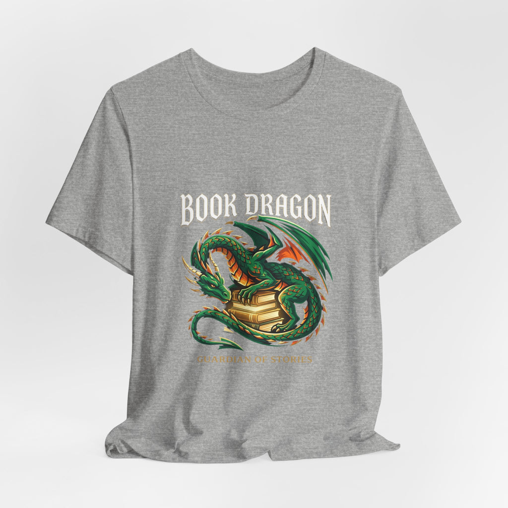 Guardian Dragon book crest T-Shirt | dragon, fantasy art