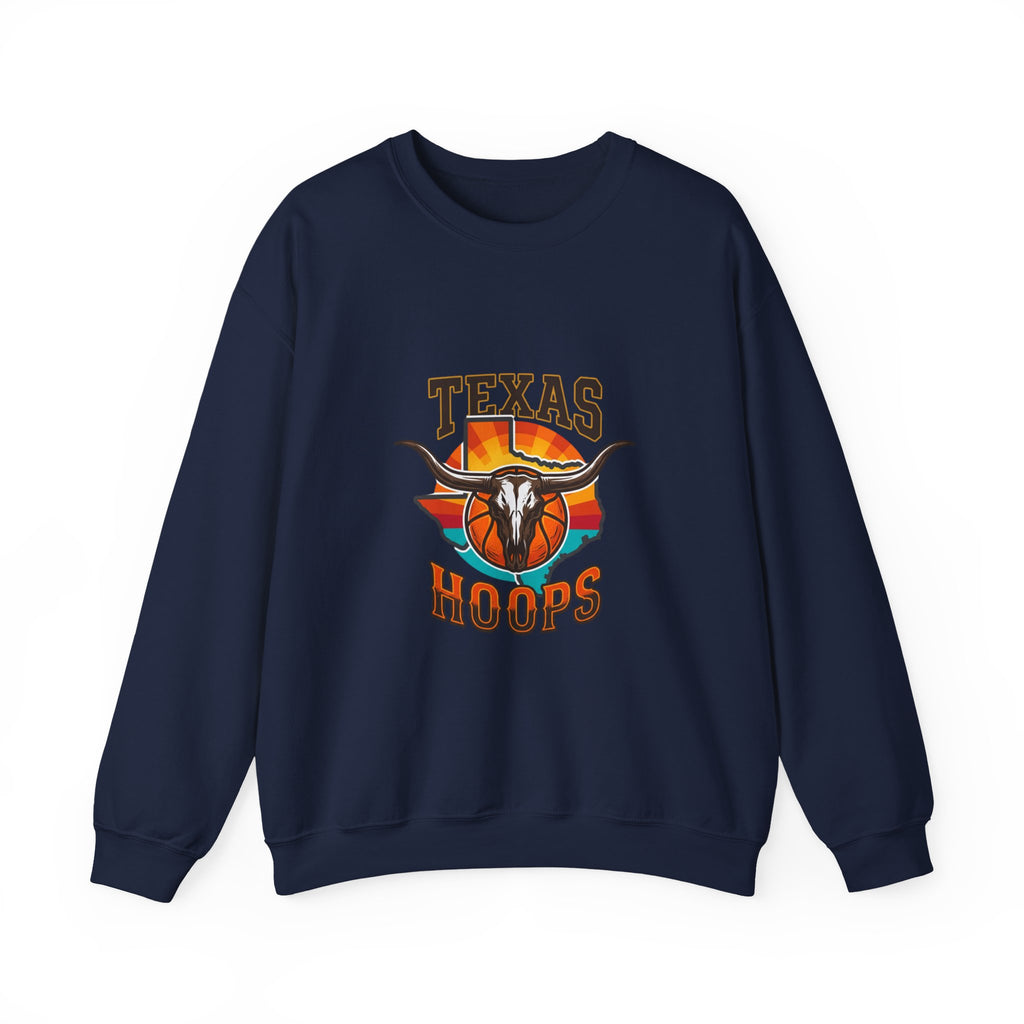 Texas Hoops Longhorn Logo Sweatshirt | Texas pride, basketball, western varsity