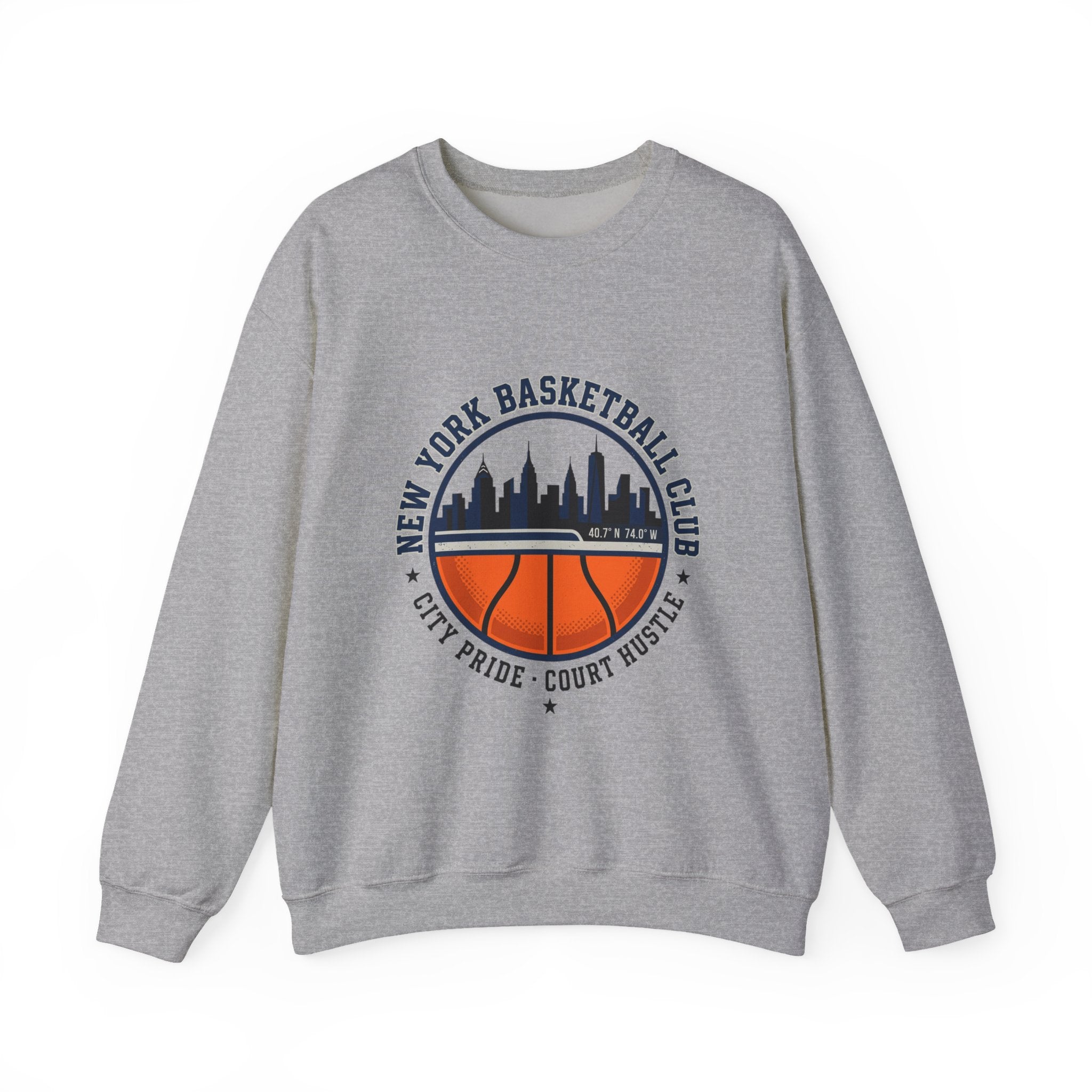 New York Basketball Club Crewneck | city basketball, varsity streetwear
