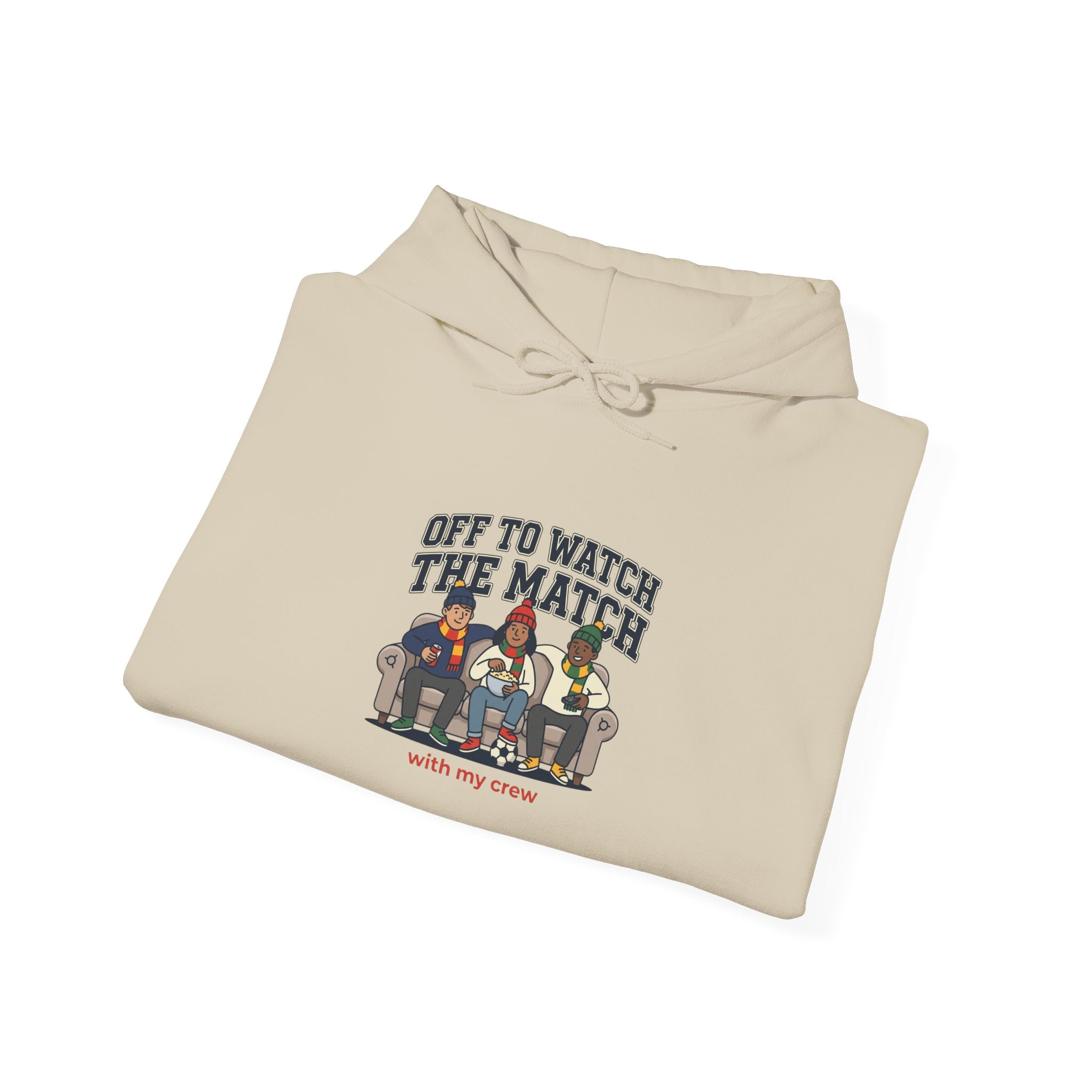 Off to Watch the Match Hoodie | soccer watch party, cozy hoodie