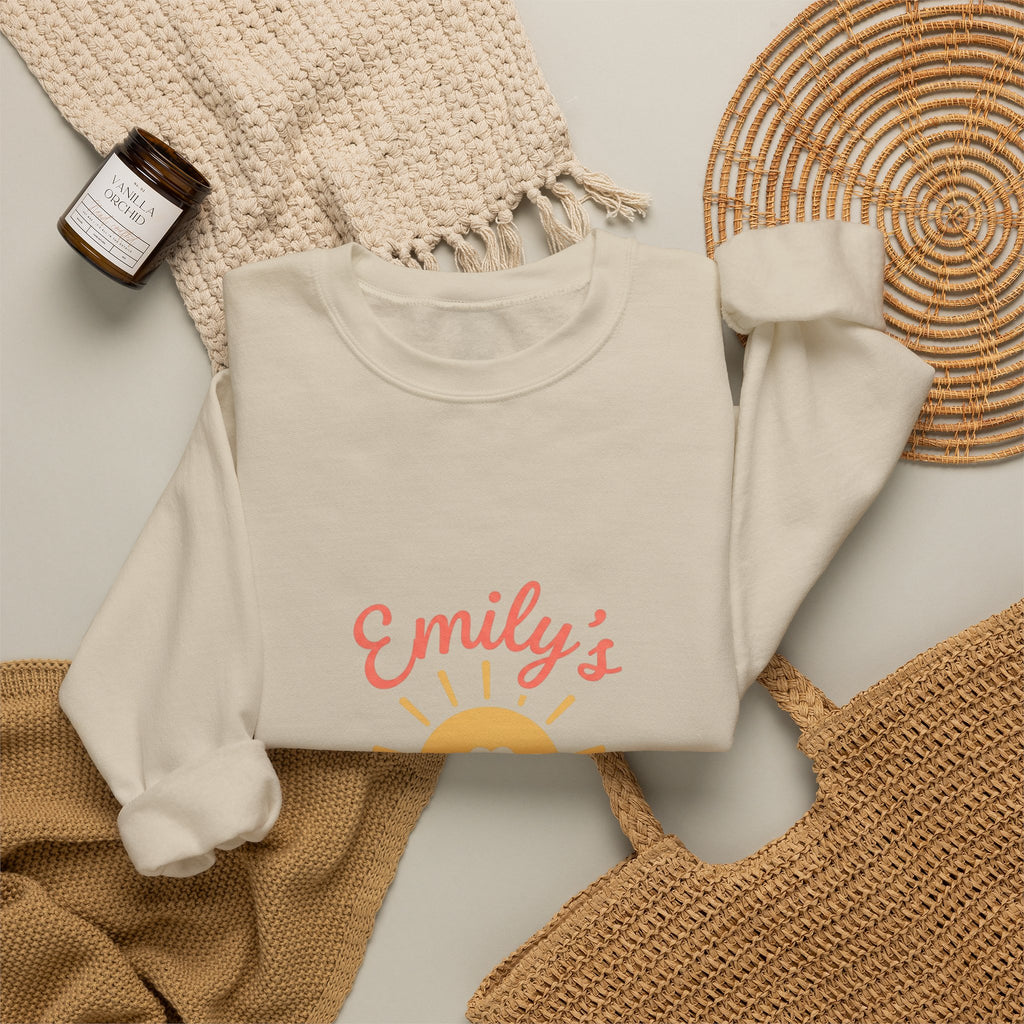 Emily's Summer of 30 Sweatshirt | custom age, pastel keepsake