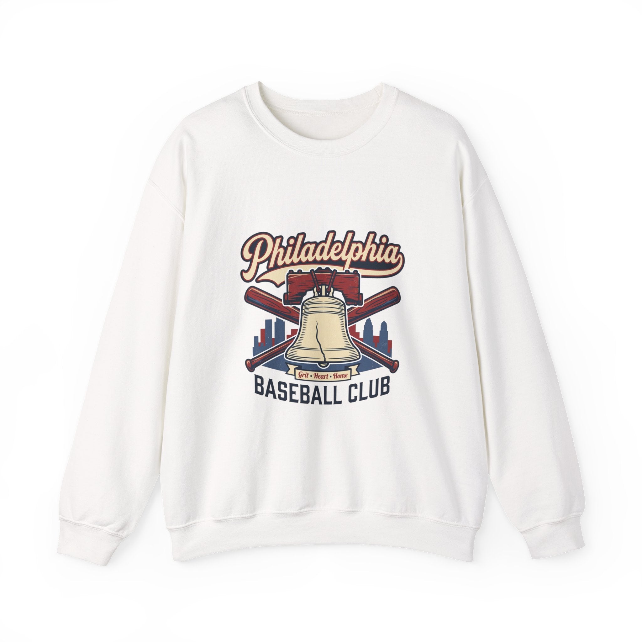 Philadelphia Baseball Club Crewneck Sweatshirt | vintage script, city pride