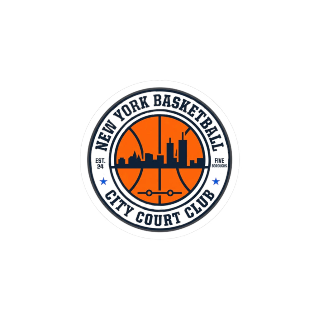 City Court Club Basketball Sticker | varsity, streetwear