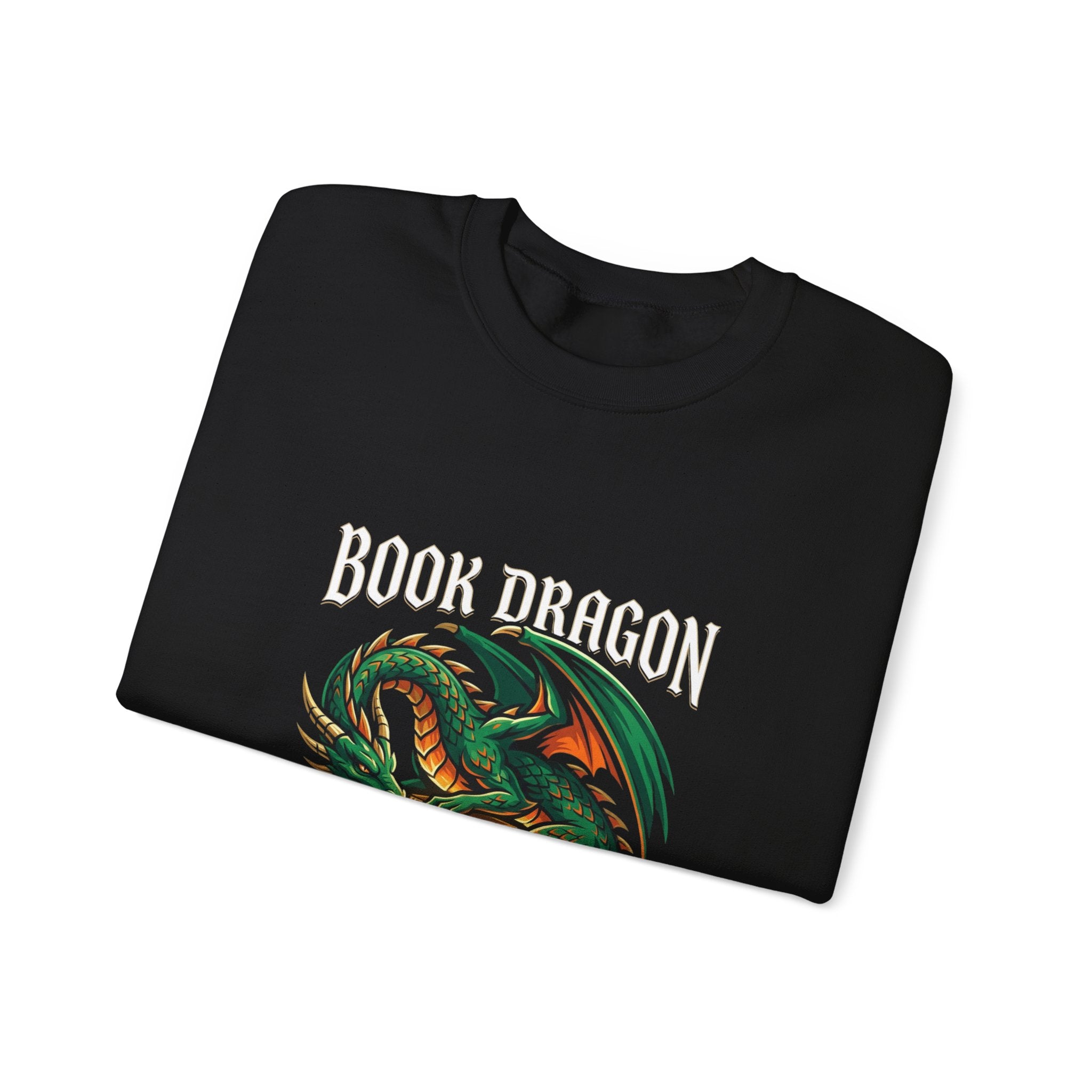 Guardian Dragon Crewneck Sweatshirt | fantasy art, tattoo style