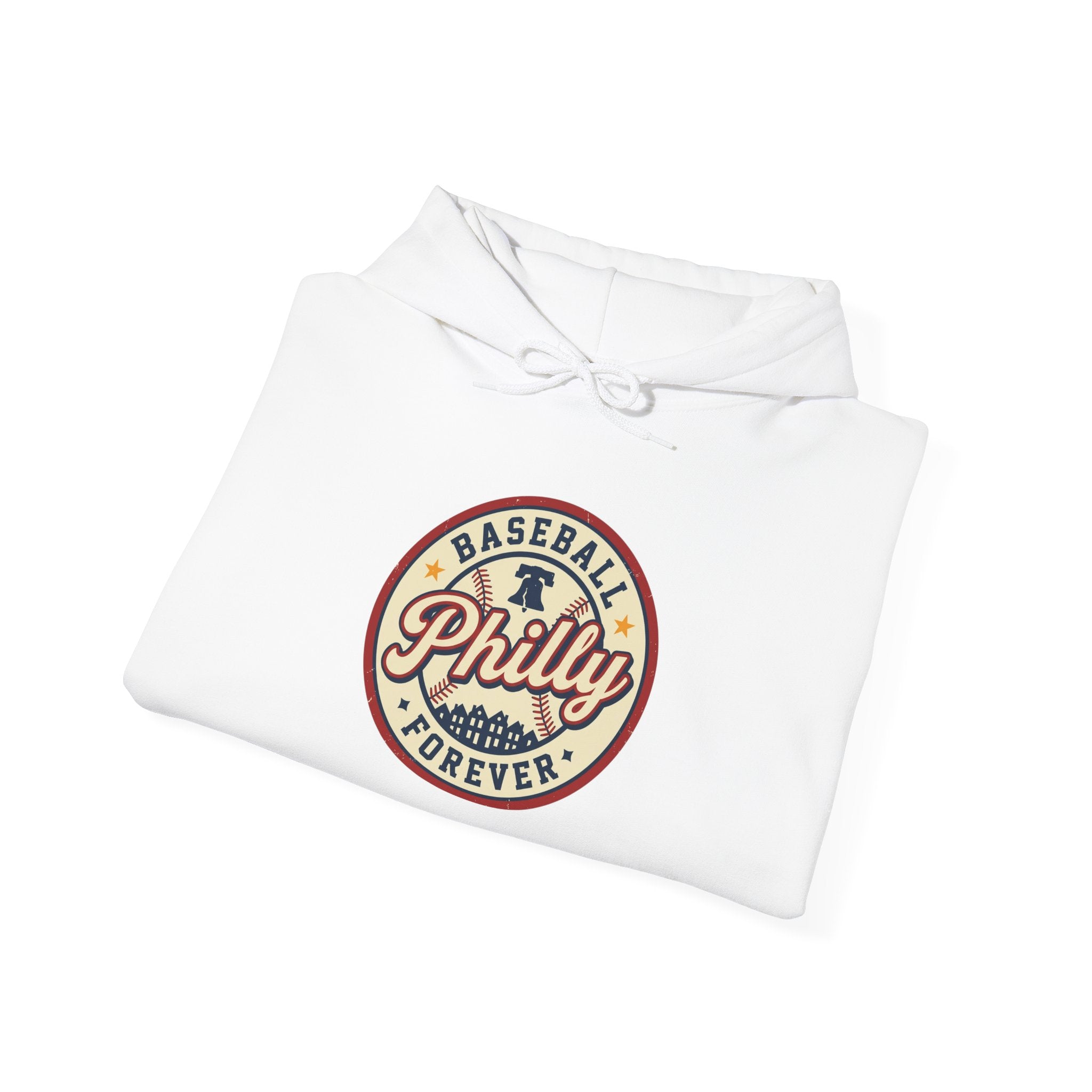 Philly Baseball Vintage Script Hoodie | City Pride, Athletic Retro