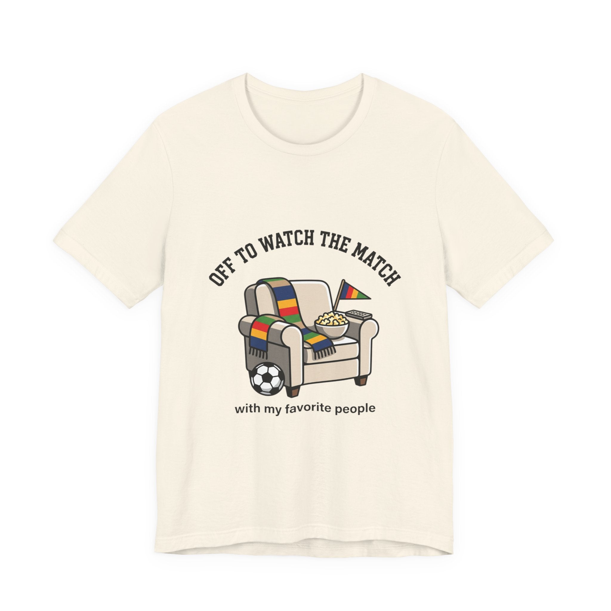 Off to Watch the Match Tee | soccer watch party, match-day outfit