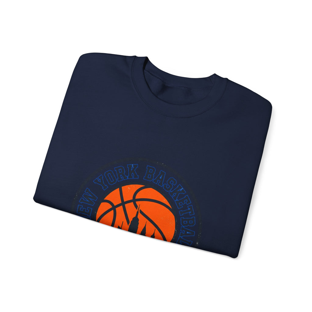 New York Basketball Crest Sweatshirt | city basketball, varsity