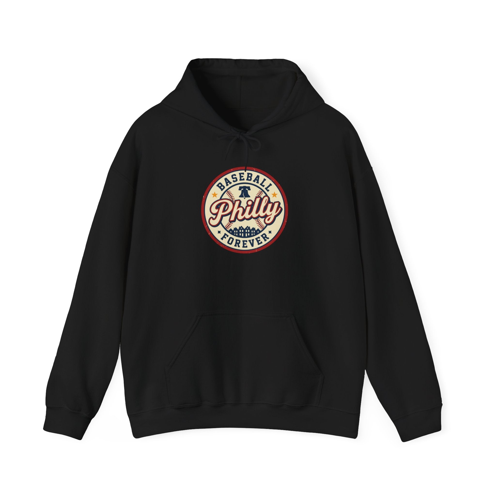 Philly Baseball Vintage Script Hoodie | City Pride, Athletic Retro