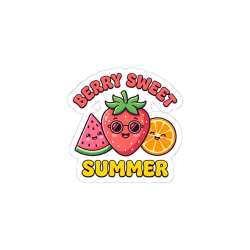 Berry Sweet Summer Sticker | strawberry, watermelon, citrus, summer fruit