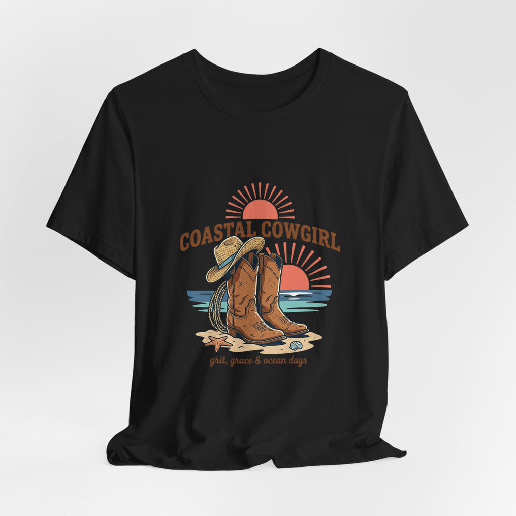 Coastal Cowgirl Boots Tee | western, ranch, vintage