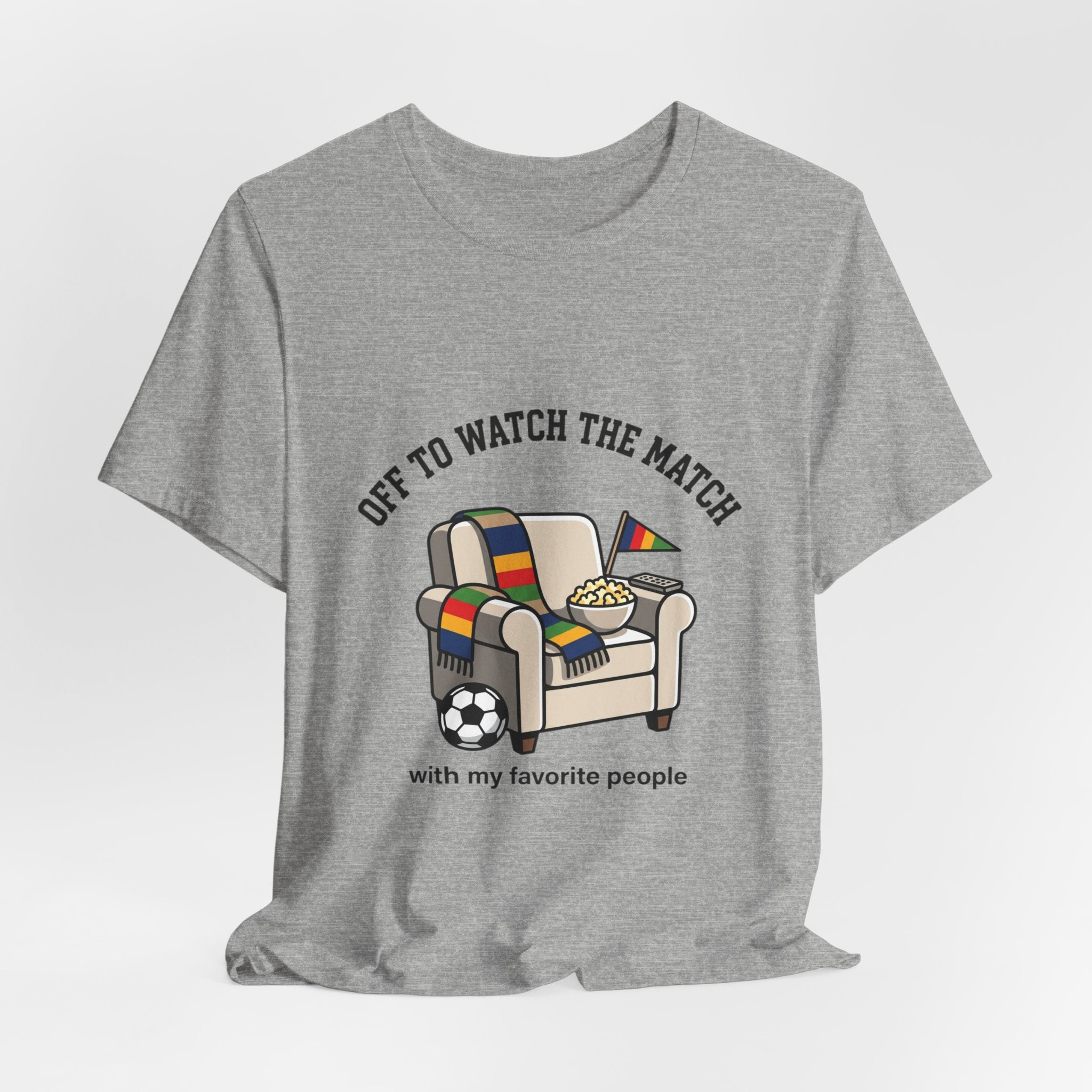 Off to Watch the Match Tee | soccer watch party, match-day outfit