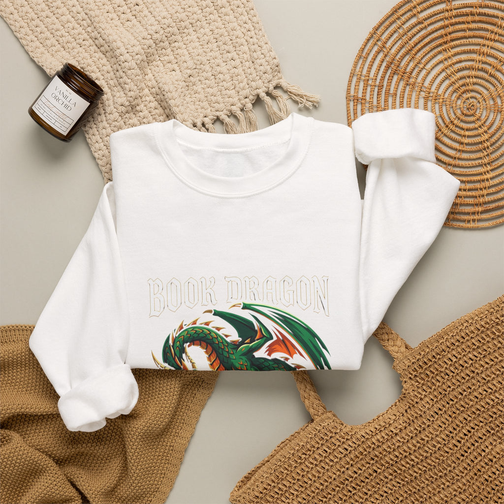 Guardian Dragon Crewneck Sweatshirt | fantasy art, tattoo style