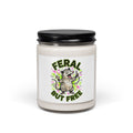 Feral But Free candle | Scented Soy Candle, 9oz, quirky chaotic millennial humor