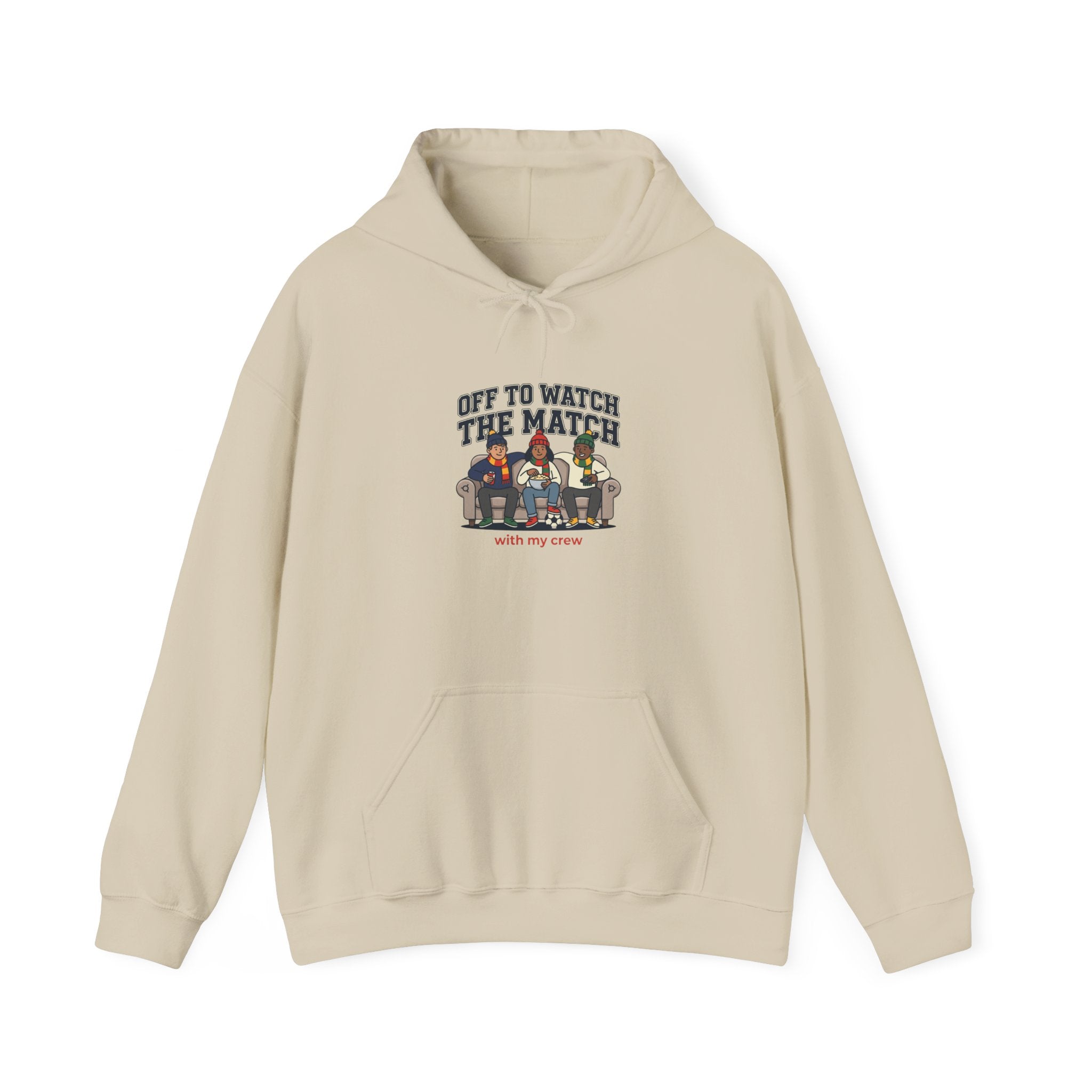 Off to Watch the Match Hoodie | soccer watch party, cozy hoodie