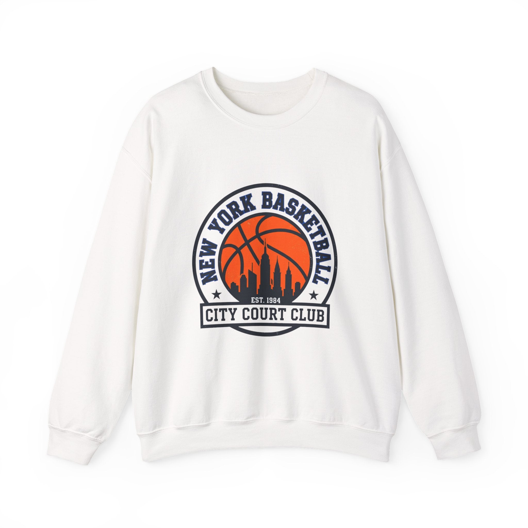 New York Basketball Crest Sweatshirt | city basketball, varsity